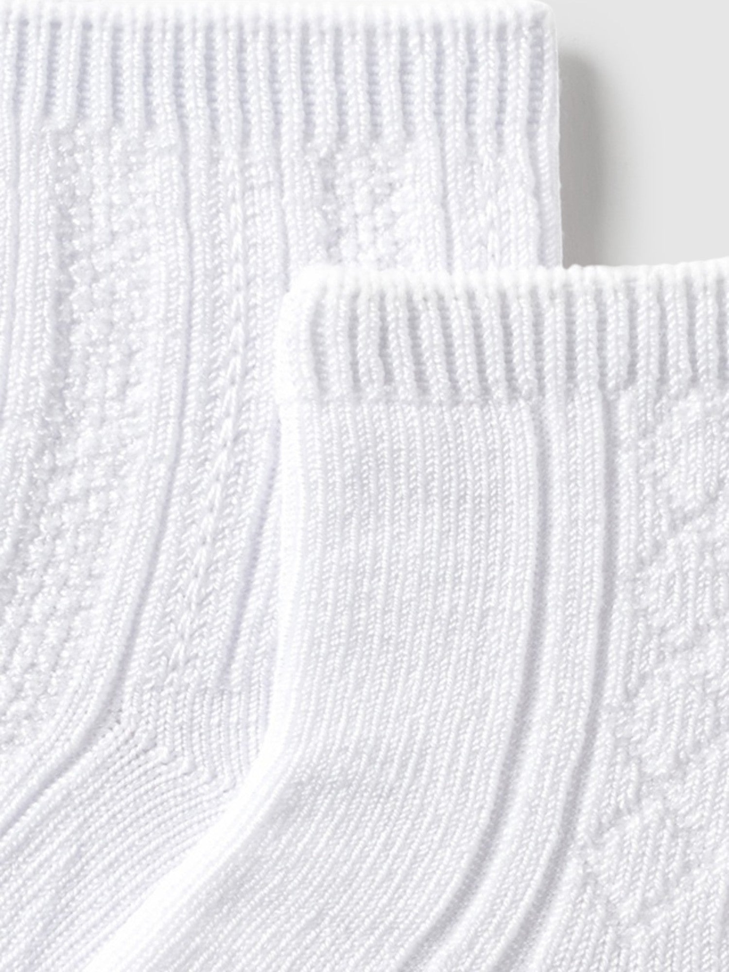 Set 2 calzini eleganti Bianco 9863 /B