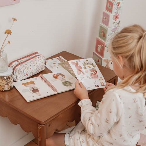 Libro di travestimenti e adesivi - Fairy Garden  Multicolore 126324 -  NANU' BABY