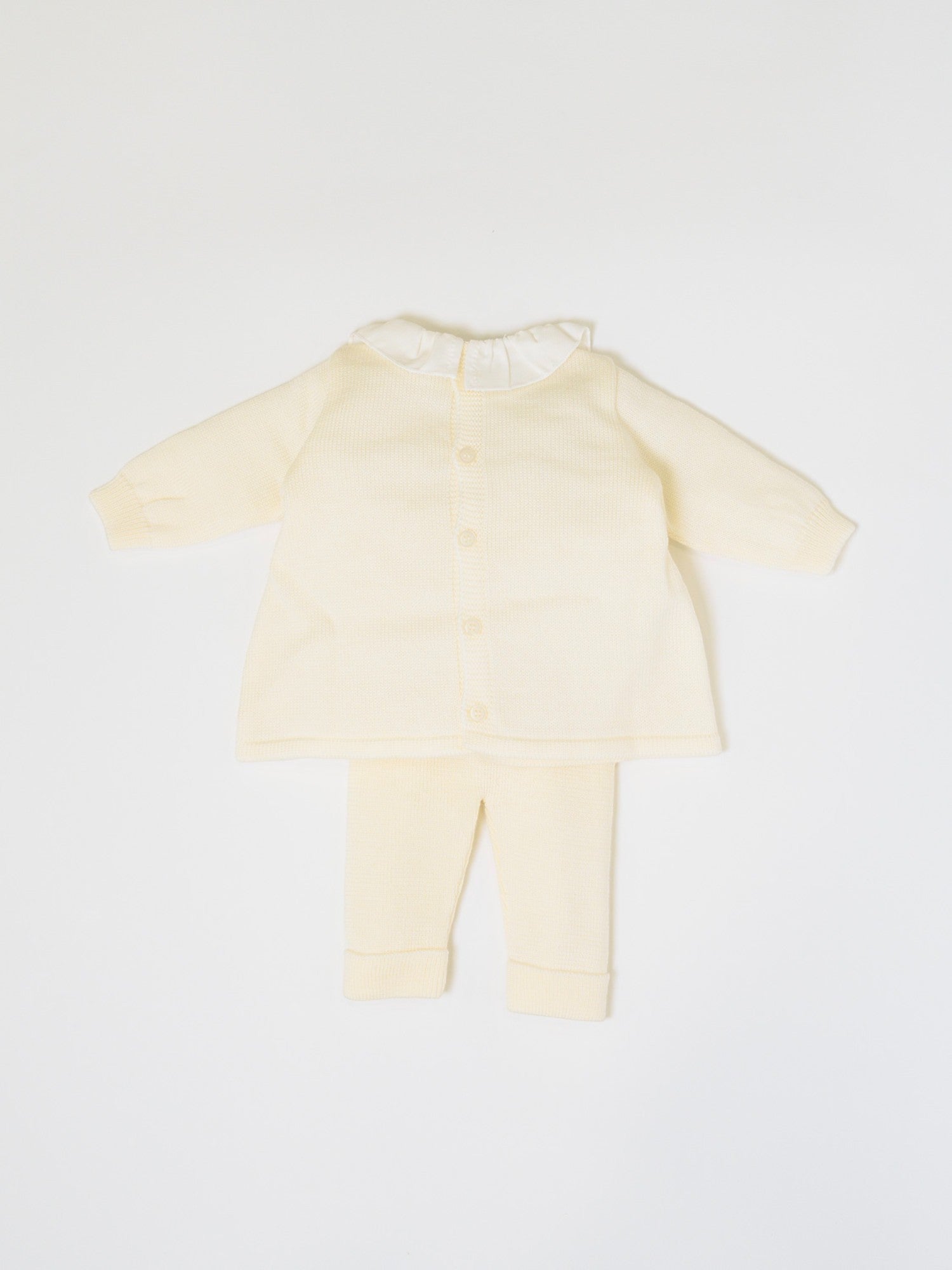 Completo nascita Neonata VANIGLIA IN2419/V - NANU' BABY