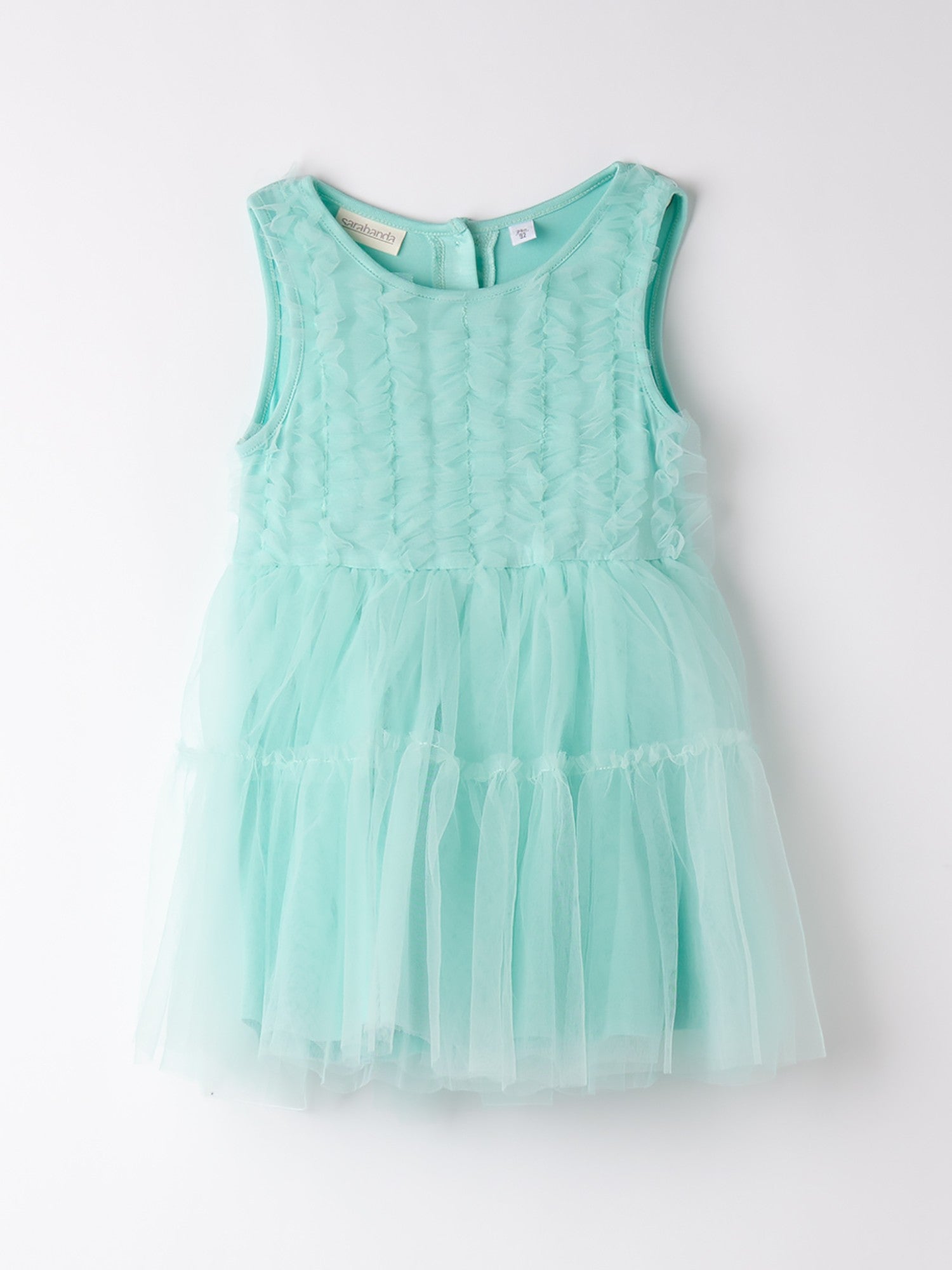 Abito Bimba VERDE 0B338/4634 - NANU' BABY