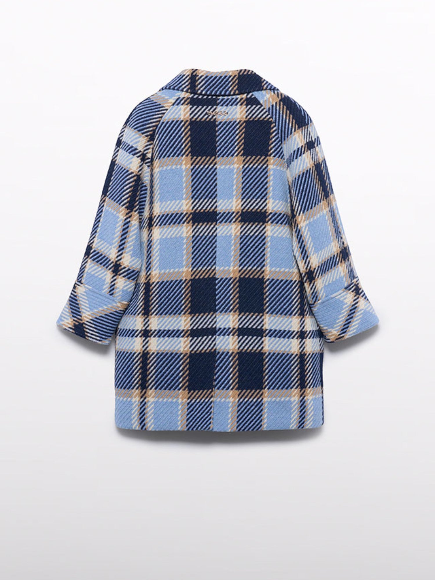 Cappotto a quadri Bimba CIELO 5845/4 - NANU' BABY