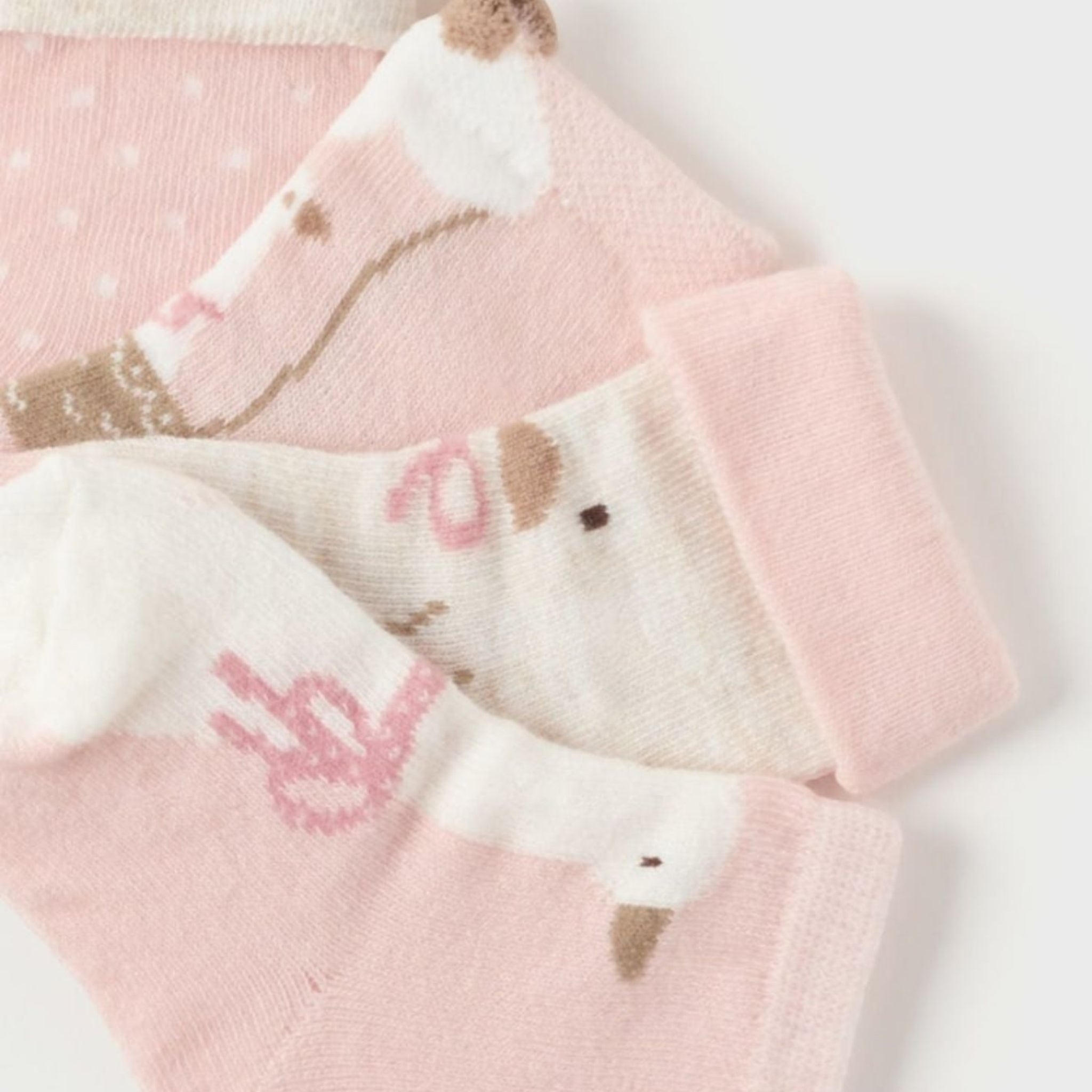 Set 4 calze  ROSA 2G-9762/RB -  NANU' BABY