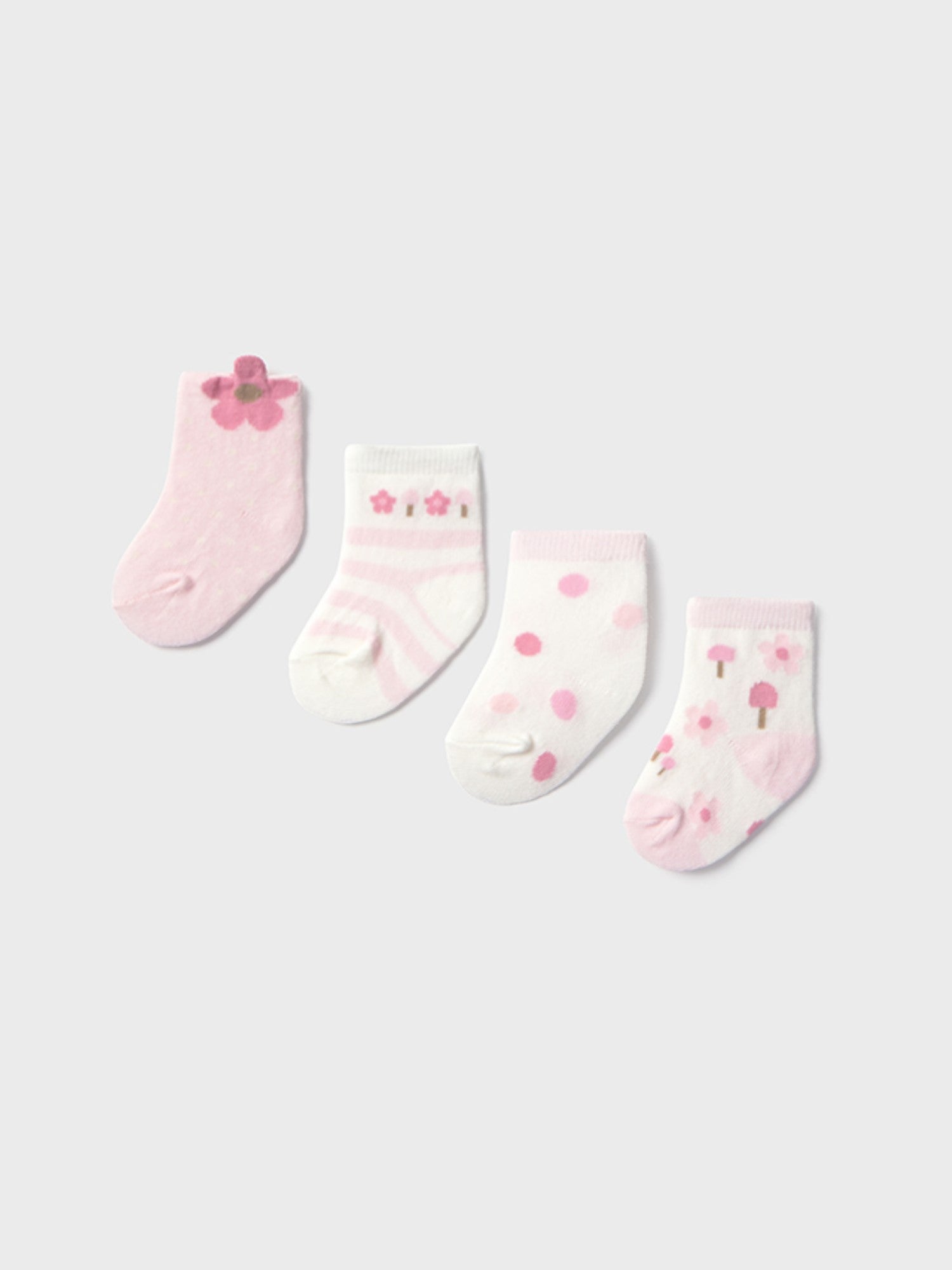 Calze Neonata Rosa 9921/68 - NANU' BABY