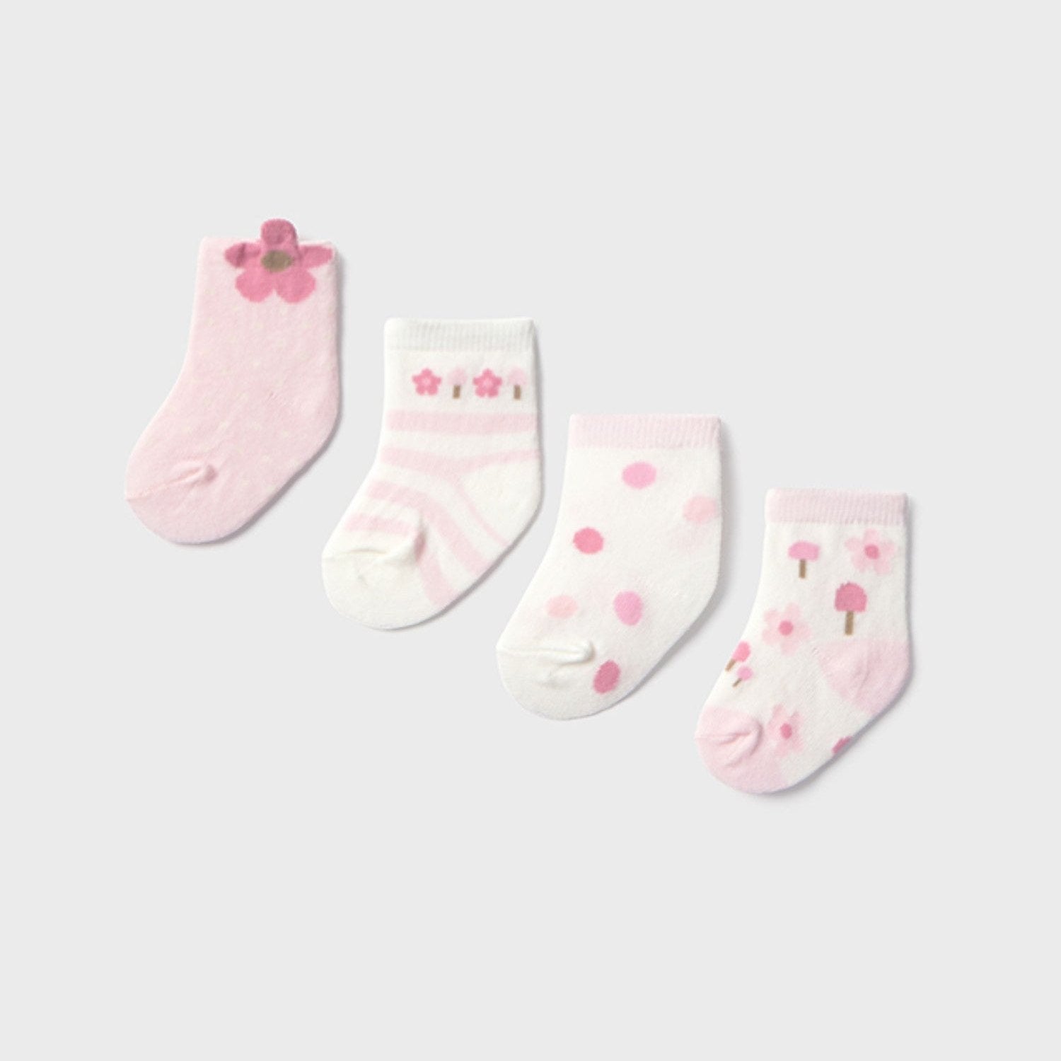Calze Neonata Rosa 9921/68 -  NANU' BABY
