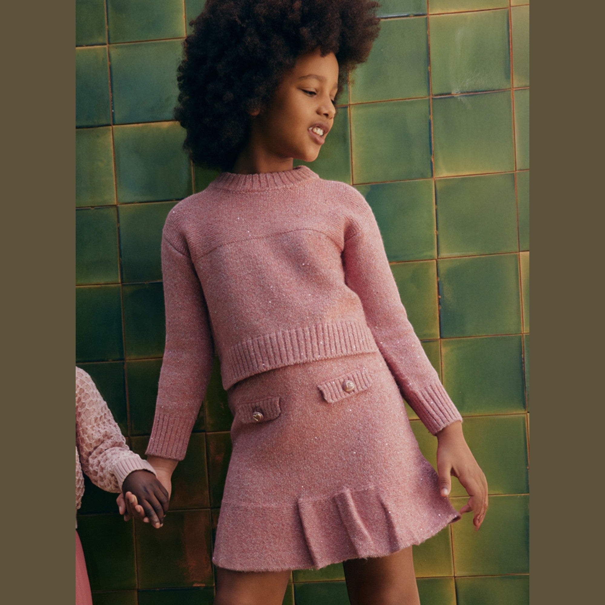 Compl. tricot gonna Bimba Rosa 5543/55 -  NANU' BABY