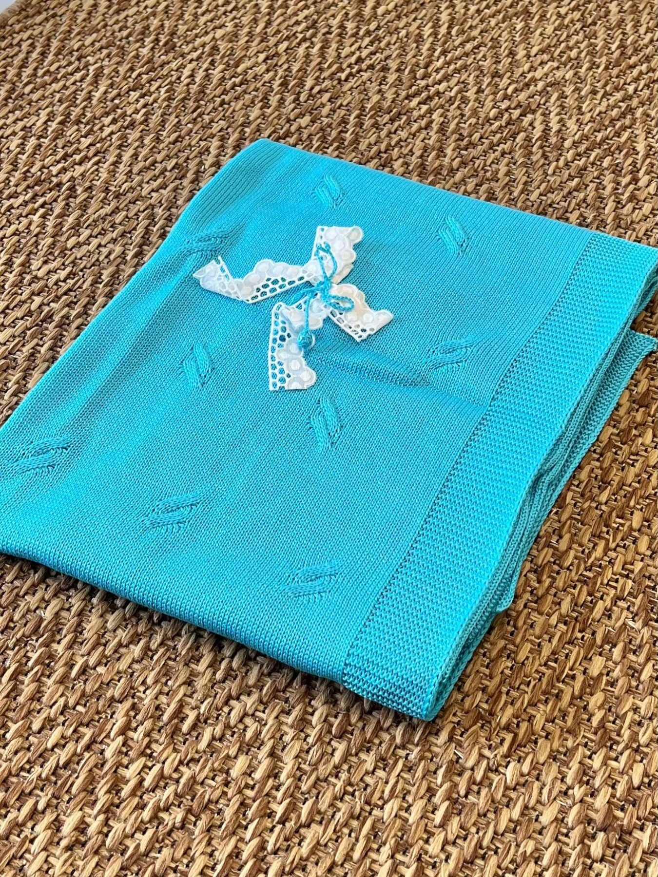 Coperta Neonata AZZURRO ES2480 - NANU' BABY