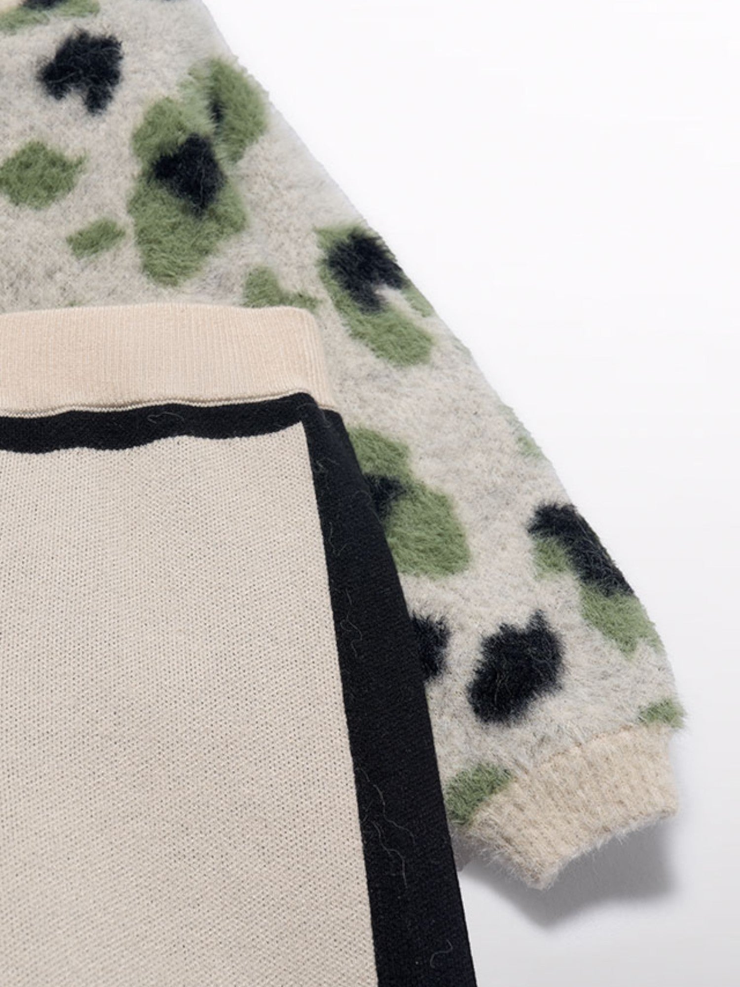 Compl. pantalone leopardo pel Bimba Nero 5733/1 - NANU' BABY