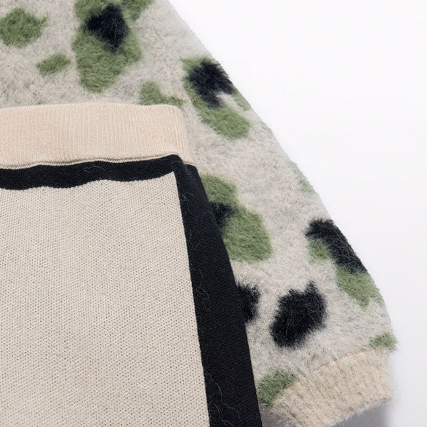 Compl. pantalone leopardo pel Bimba Nero 5733/1 - NANU' BABY