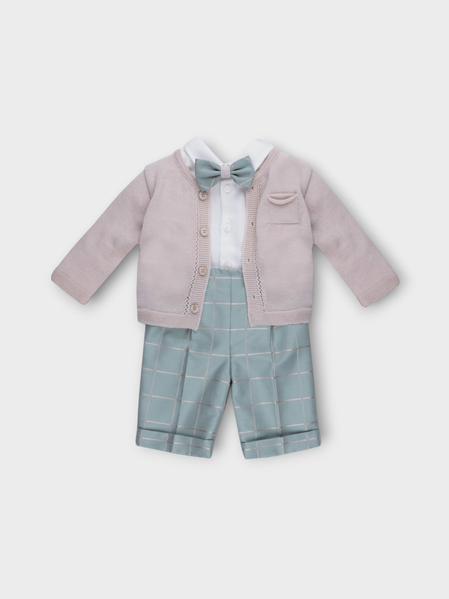 Completo Cerimonia Bimbo NATURAL IM21360L - NANU' BABY