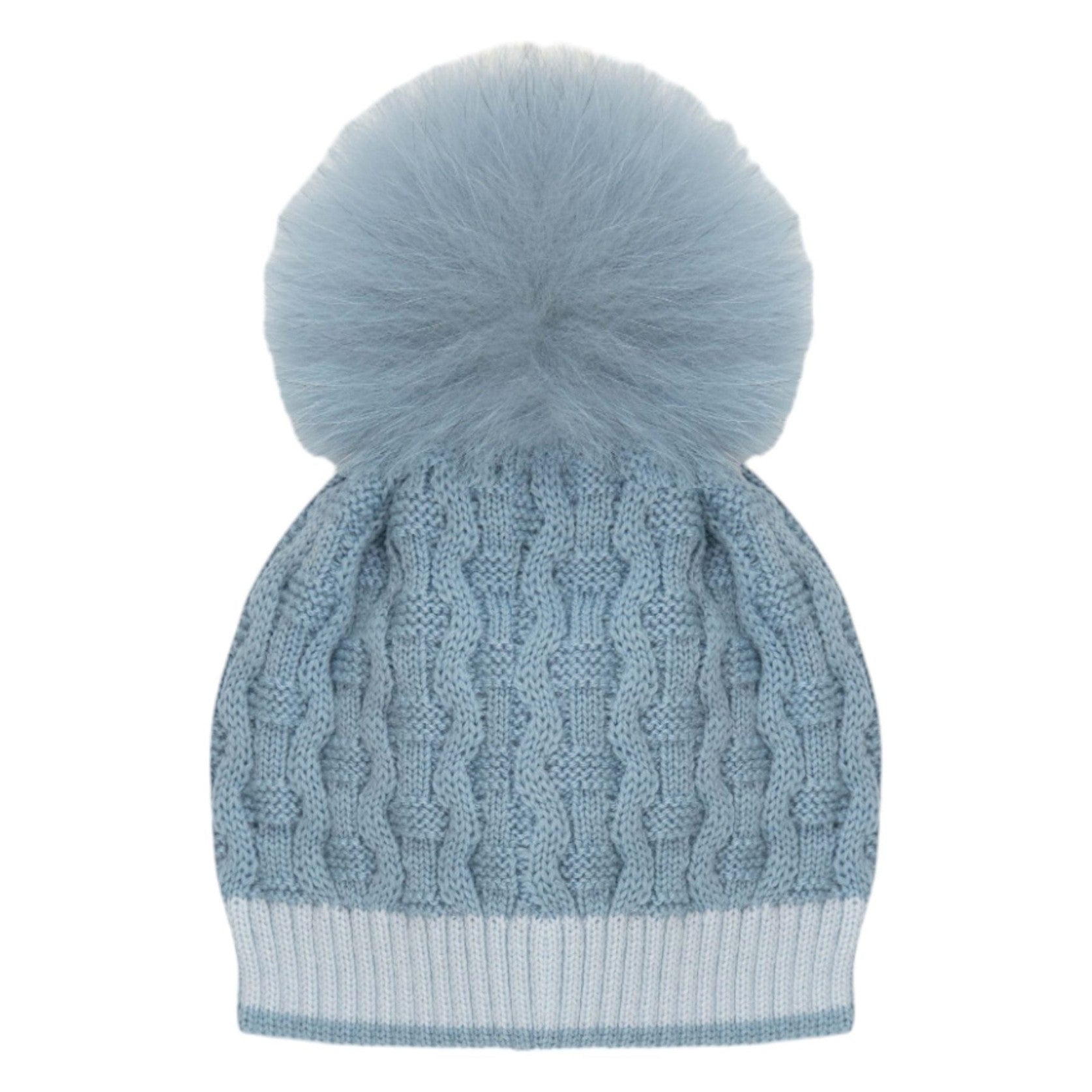 Cuffia Pois Neonato CIELO IB6371 -  NANU' BABY