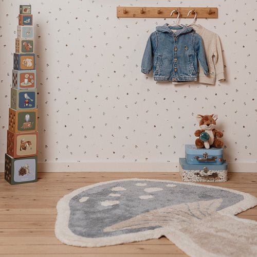 Tappeto Fungo - Amici della Foresta  Multicolore RU10914030 -  NANU' BABY