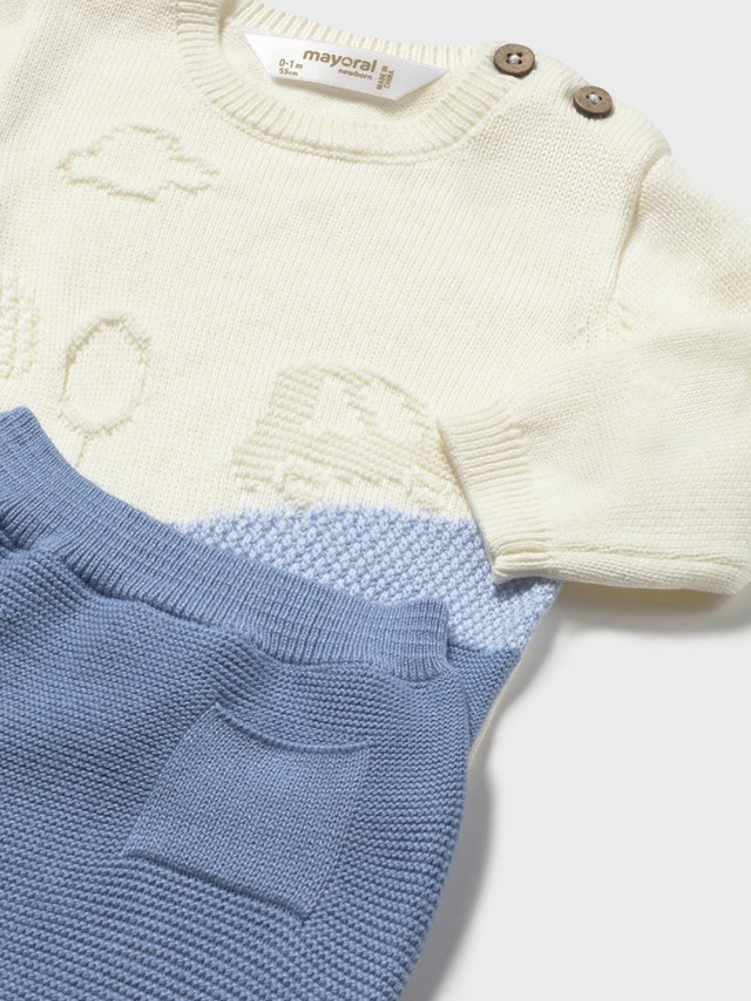 Completo nascita Neonato AZZURRO 2563/73 - NANU' BABY