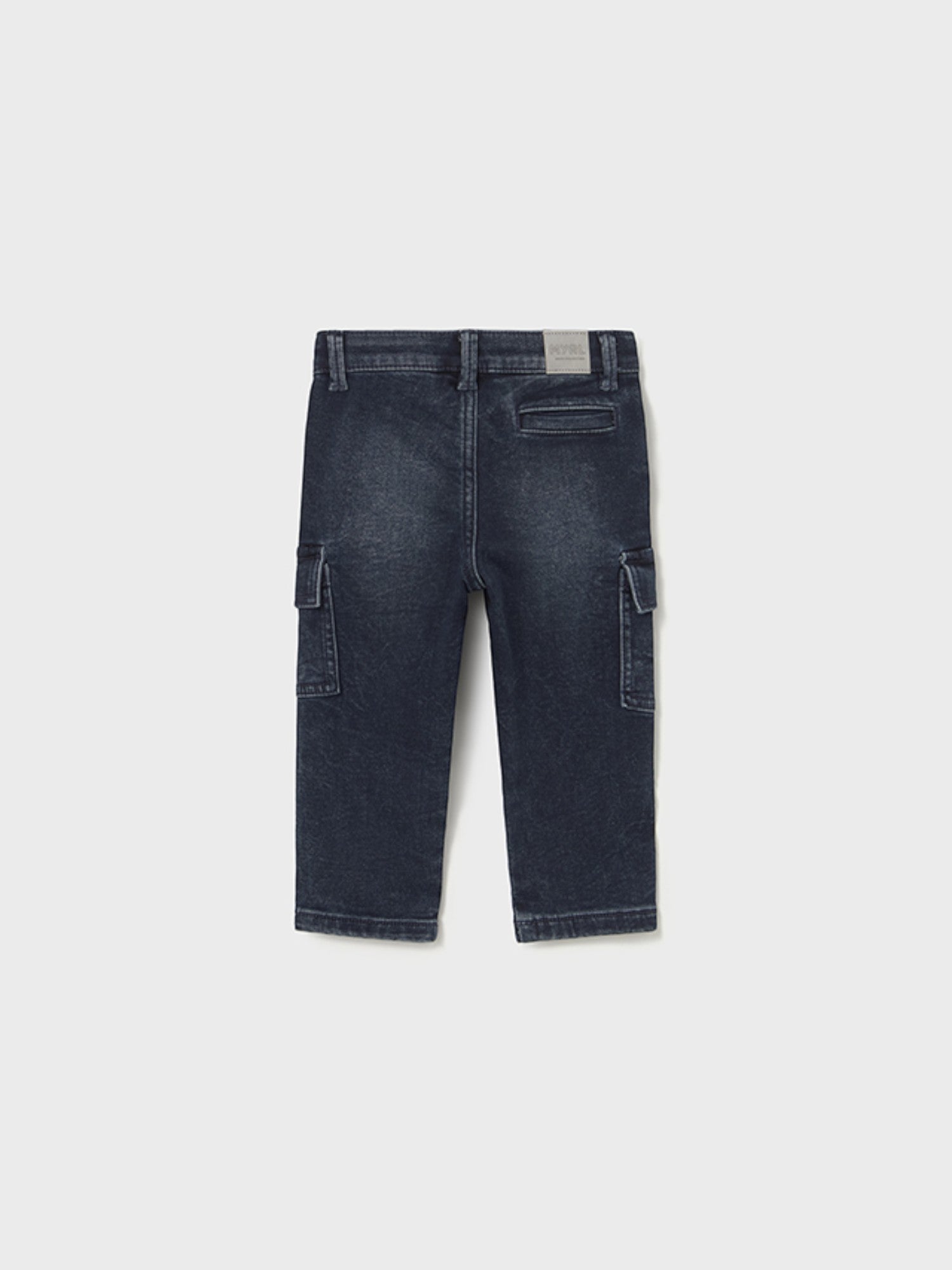 Pantalone soft denim cargo Bimbo Blu 2505/29 - NANU' BABY
