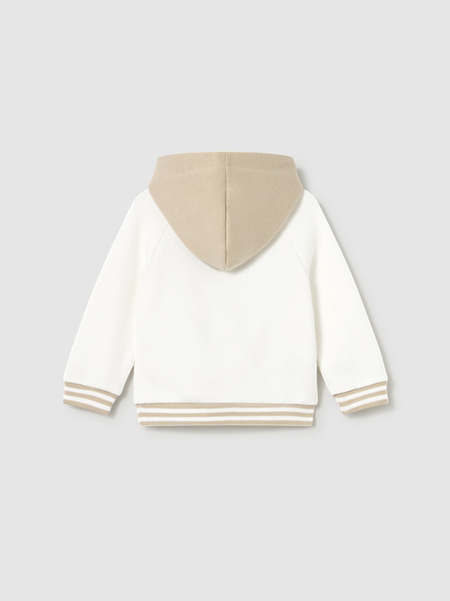 Pullover con cappuccio Bimbo PANNA 2414/31