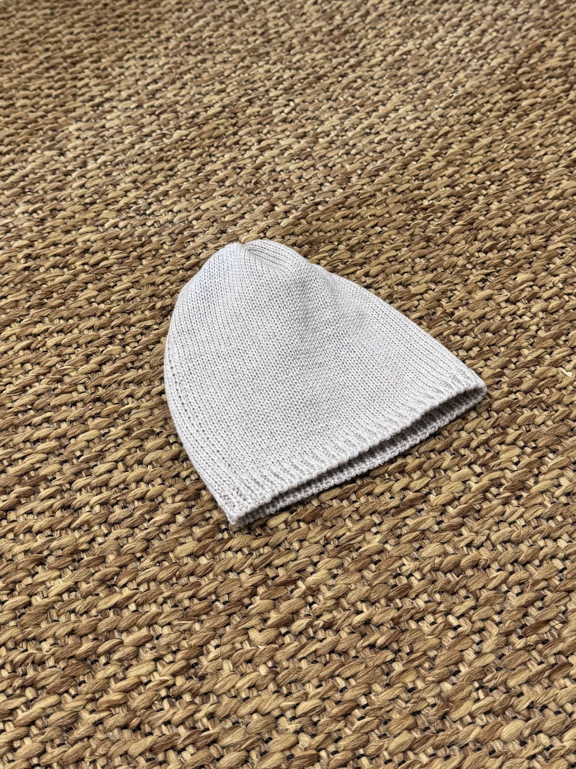 Cuffia Neonato Beige CA80