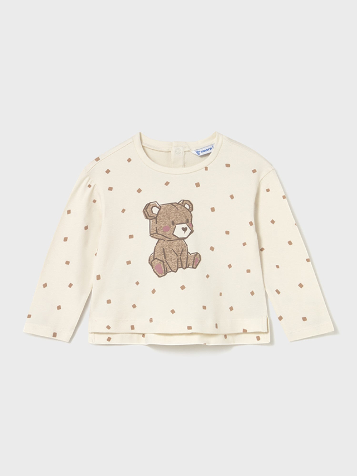 Maglietta m/l stampata Bimba PANNA 2077/83 - NANU' BABY