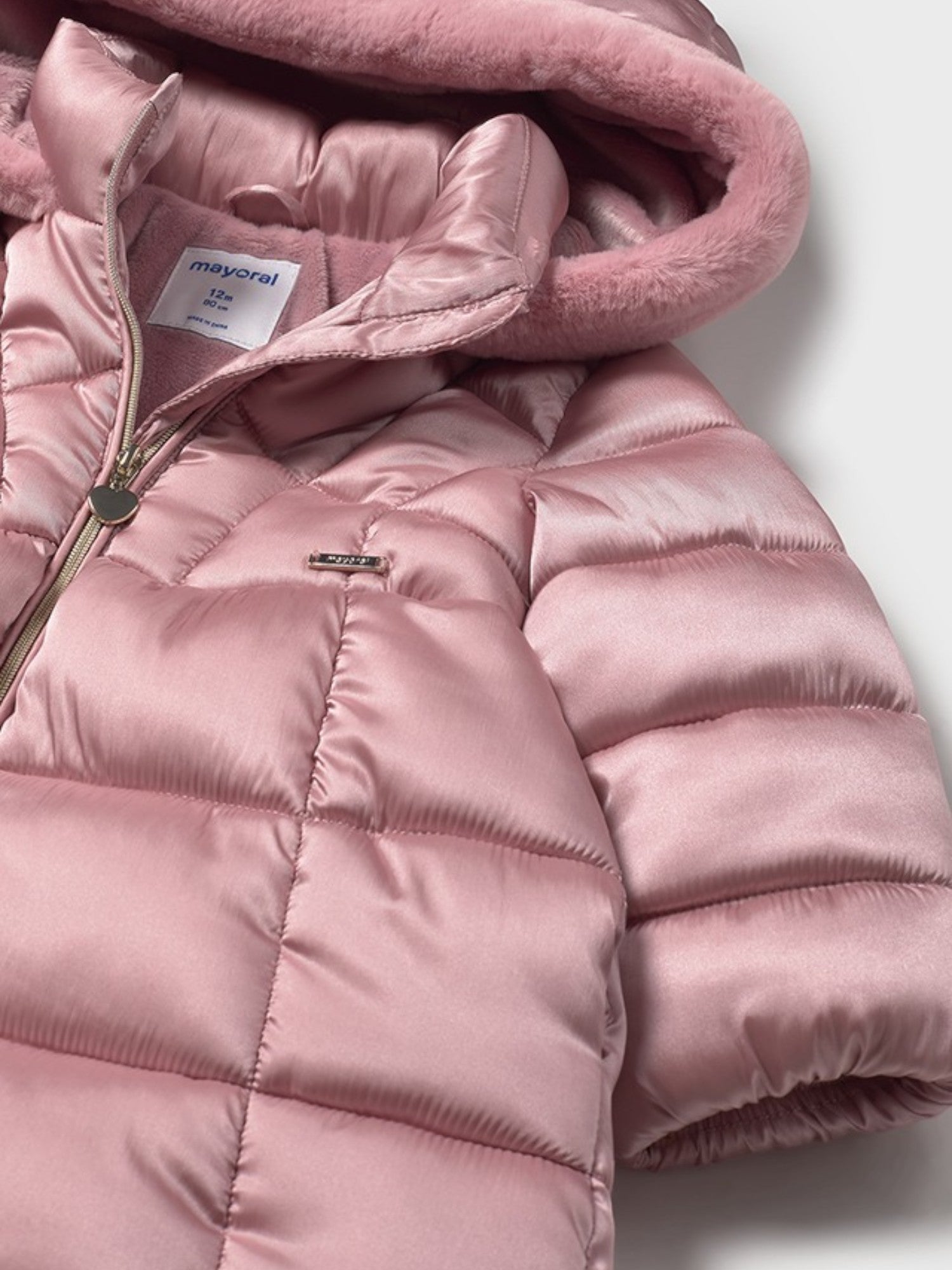 Giaccone lungo Bimba Rosa 2436/54 - NANU' BABY