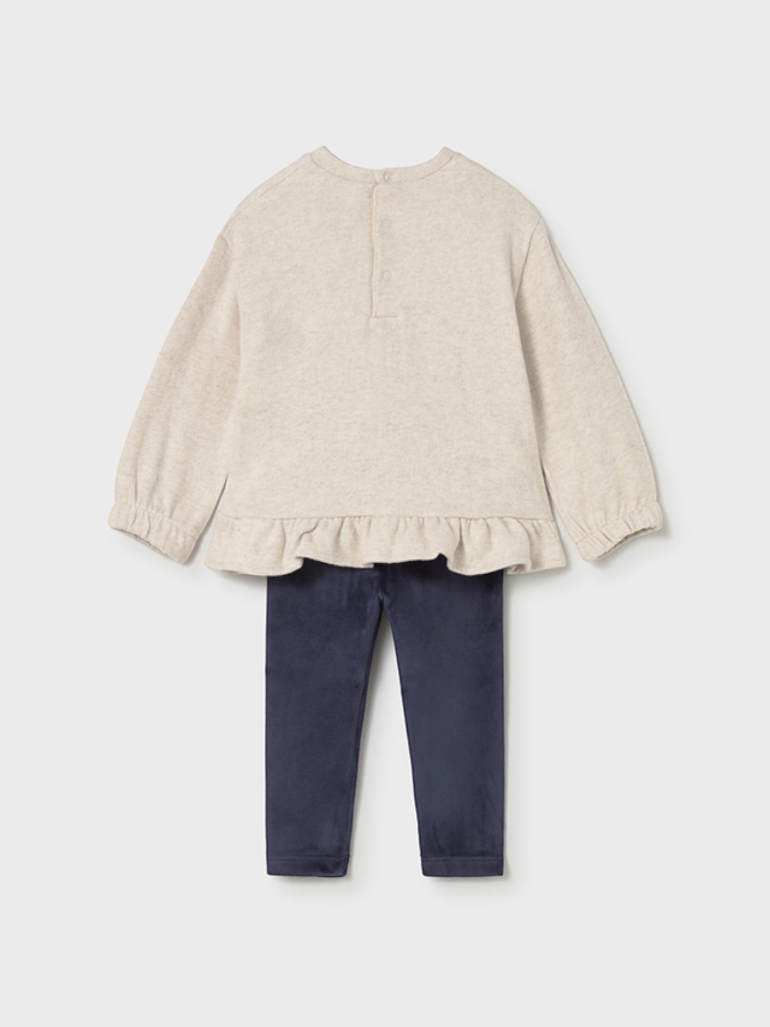 Completo leggings pullover Bimba Blu 2738/29