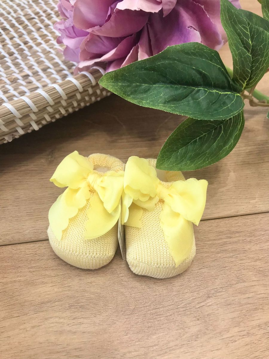 Babbucce Fiocco Neonata ROSA 8775