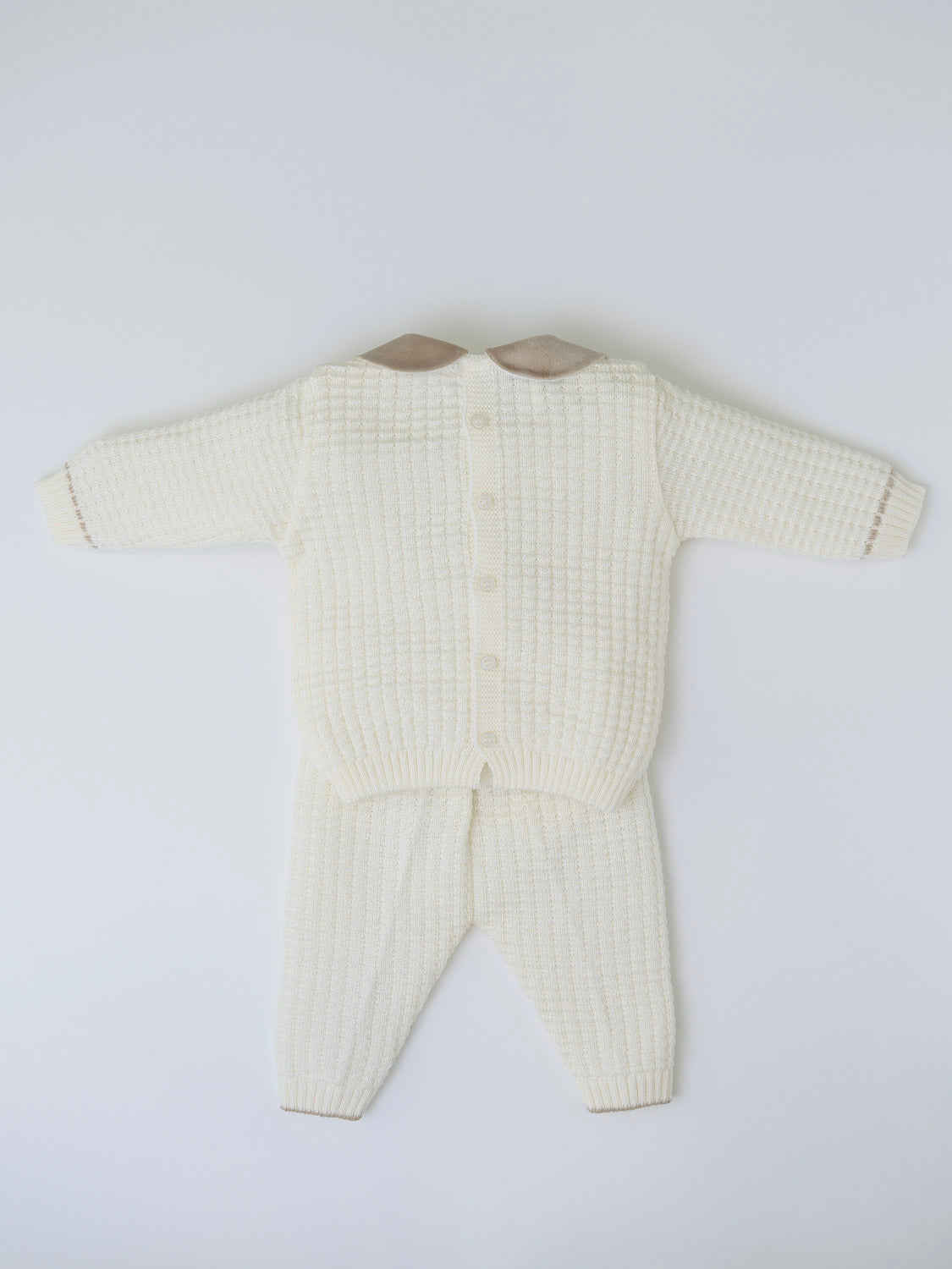 Completo nascita Neonato VANIGLIA IN8050 - NANU' BABY