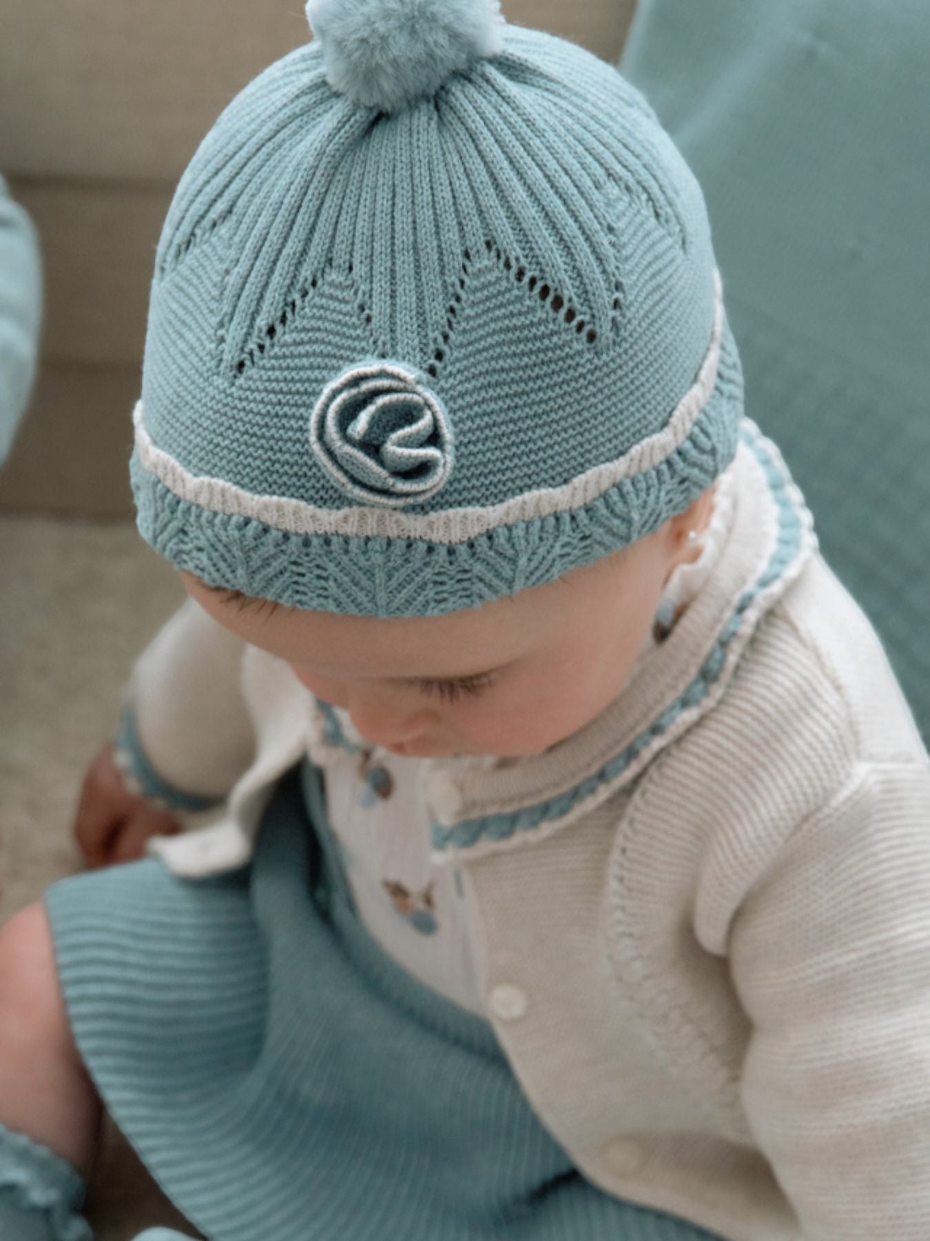 Compl. cappello e manopola VERDE 2D-9767/V