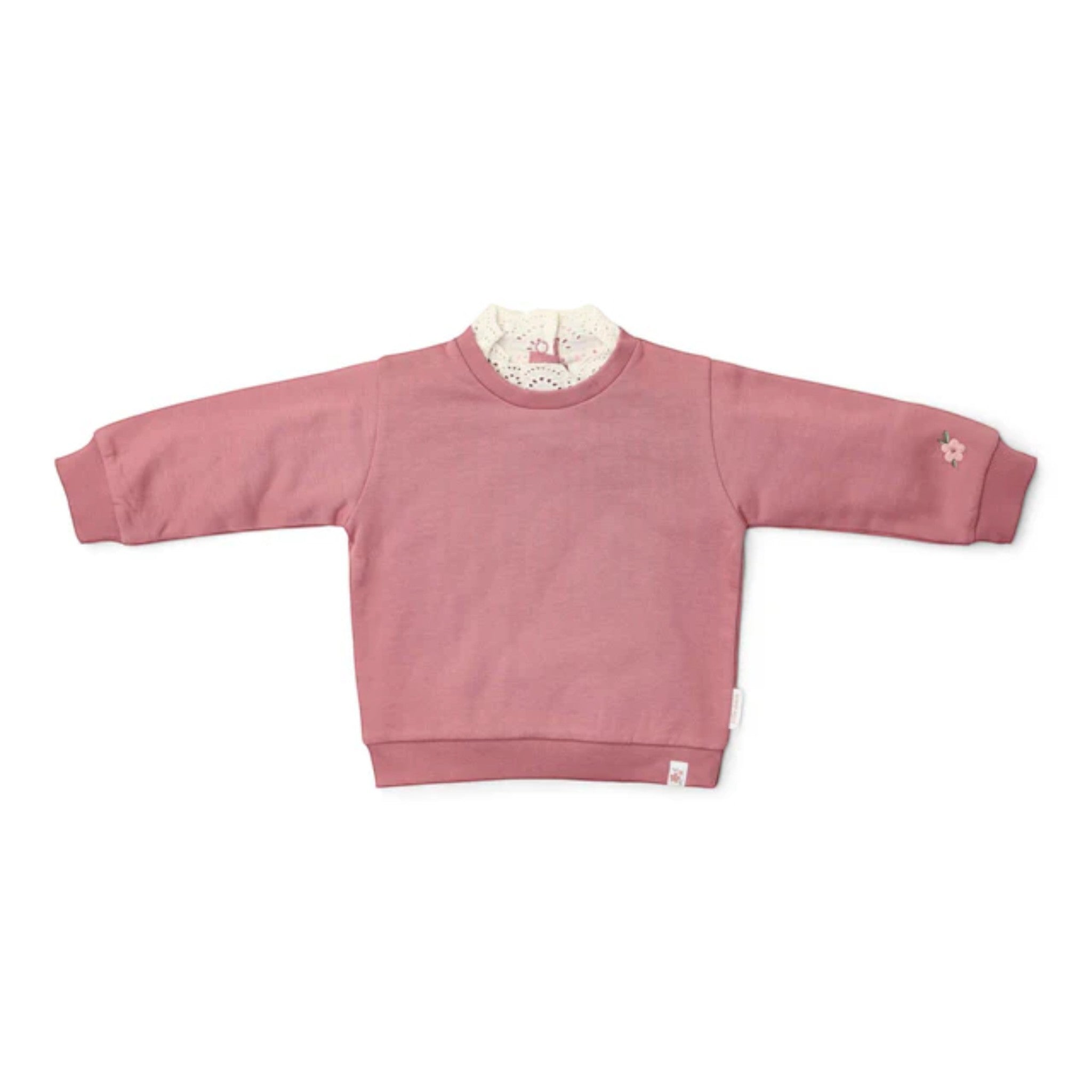 Maglione con colletto - Giardino delle Fate Bimba Rosa CL25092007
