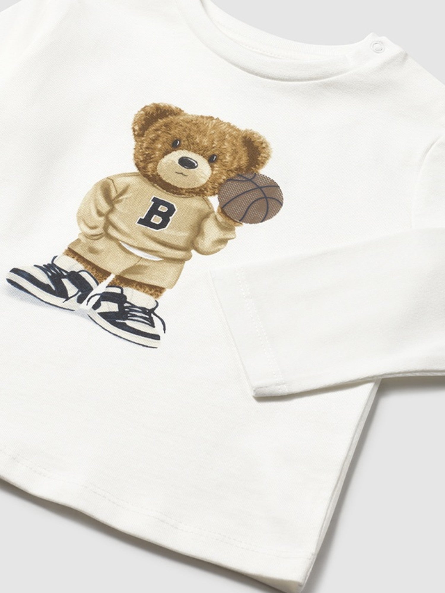 Maglietta m/l orso Bimbo PANNA 2058/82 - NANU' BABY