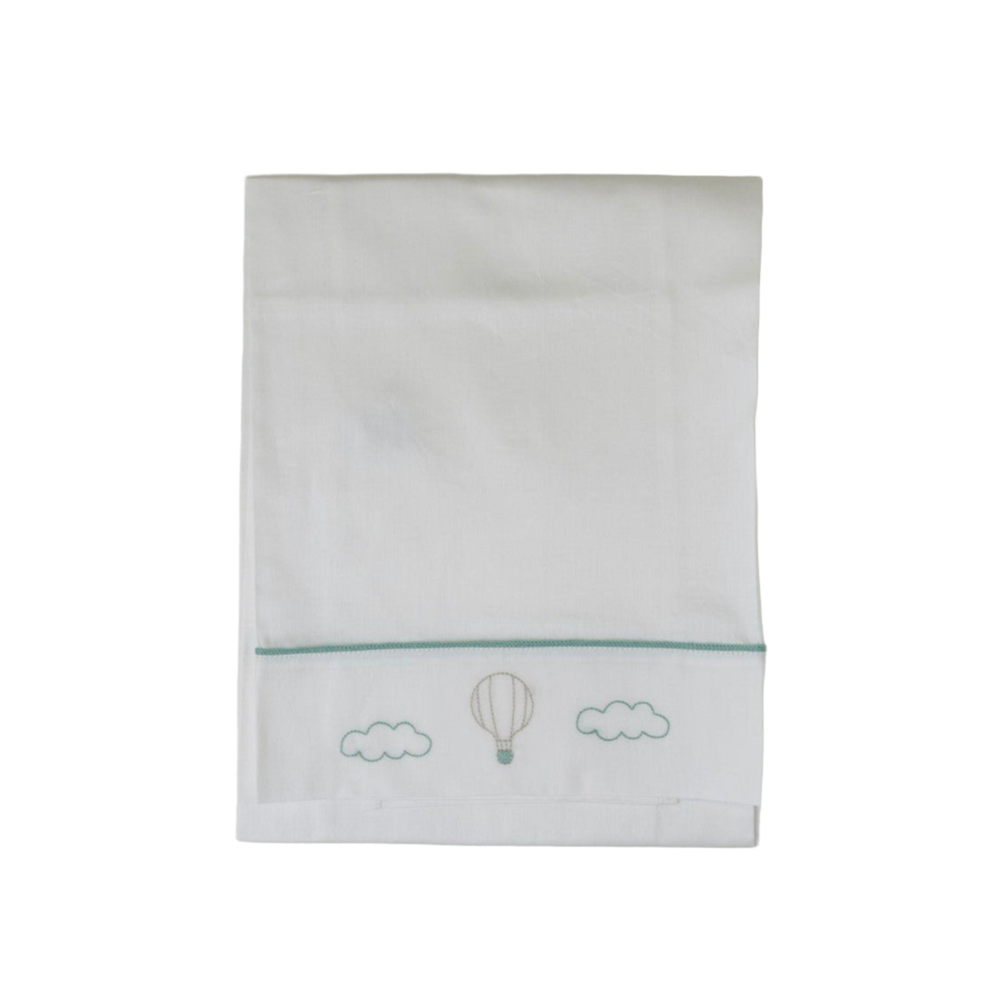 Lenzuolino Mongolfiera Neonato VANIGLIA IN57LE/V -  NANU' BABY