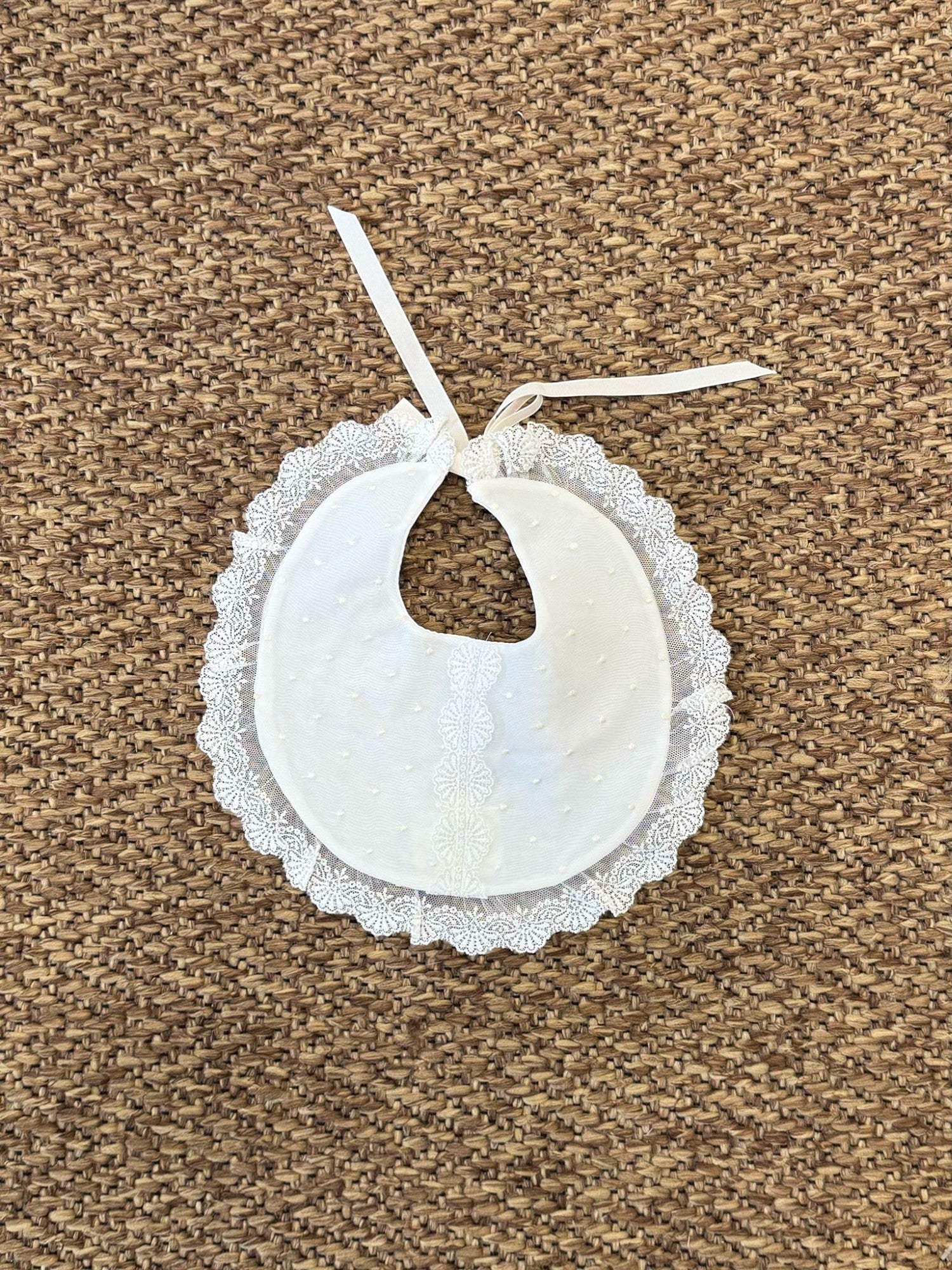 Bavetta Cerimonia Organza  BEIGE 250 -  NANU' BABY