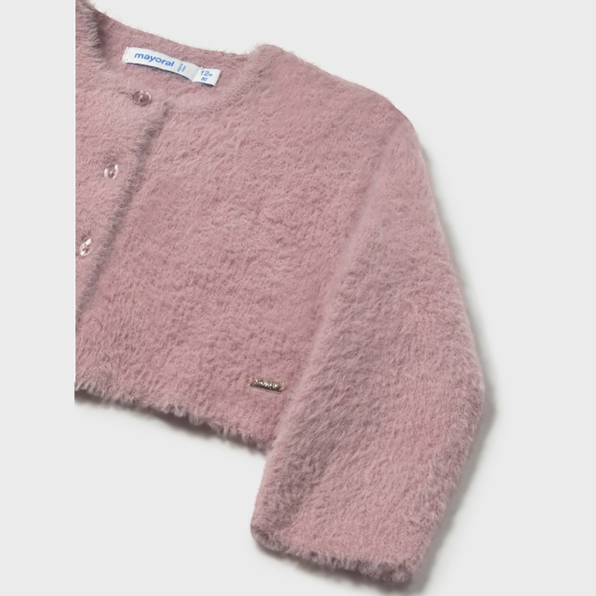 Cardigan pellicciotto Bimba Rosa 2357/64 -  NANU' BABY