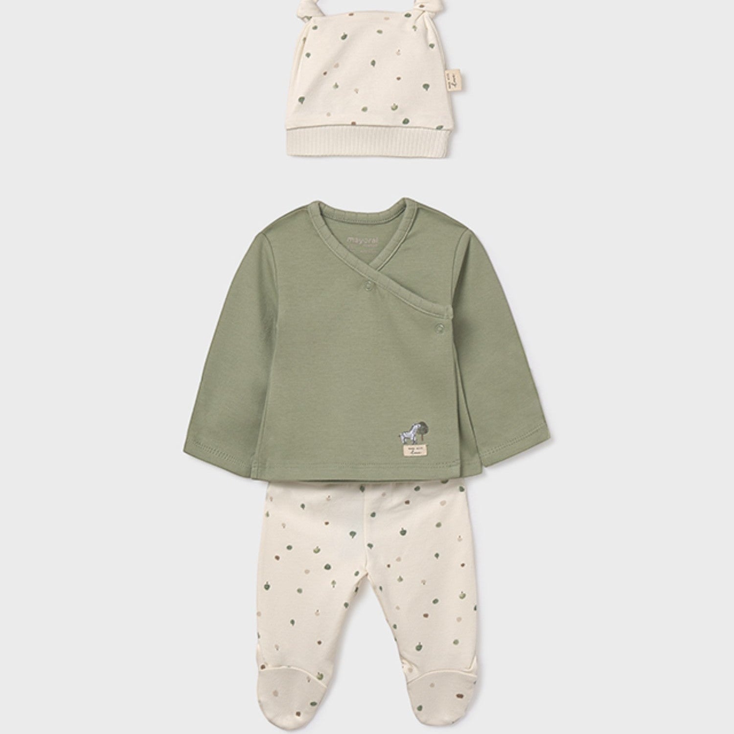 Newborn Baby Boy Outfit, Green 9980/36