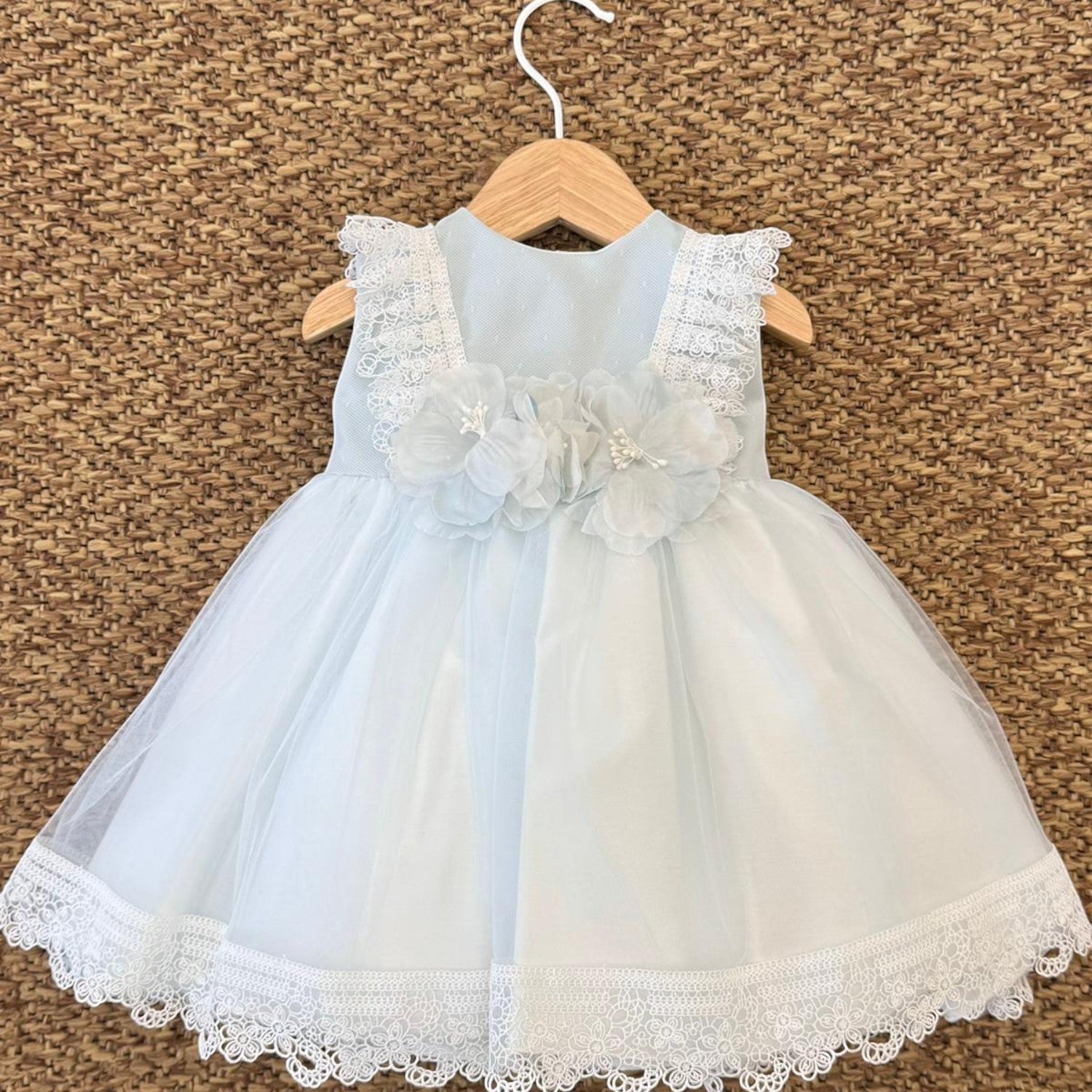 Abito Cerimonia Bimba AZZURRO FB086/AP -  NANU' BABY