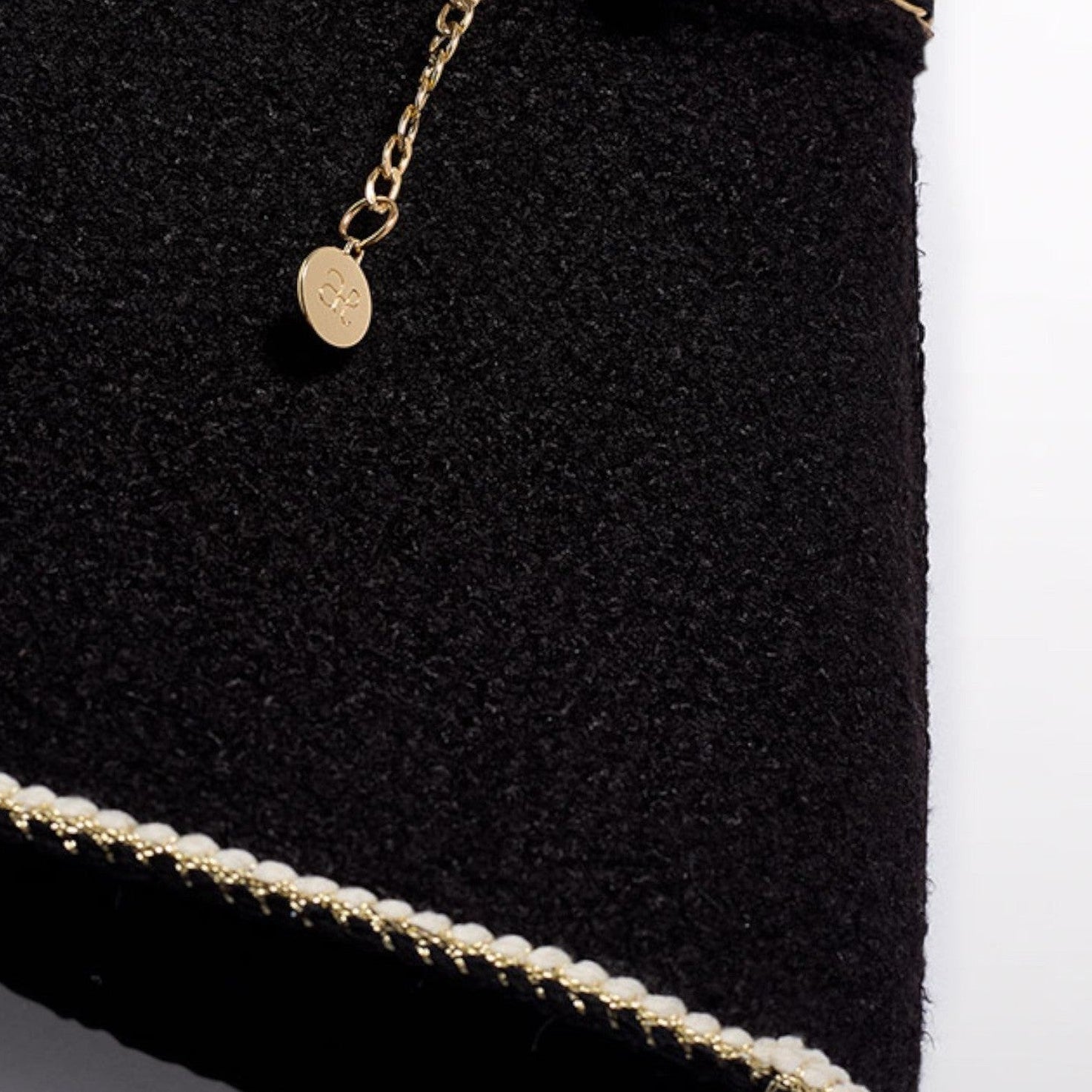 Gonna teddy con cintura Bimba Nero 5517/8 - NANU' BABY