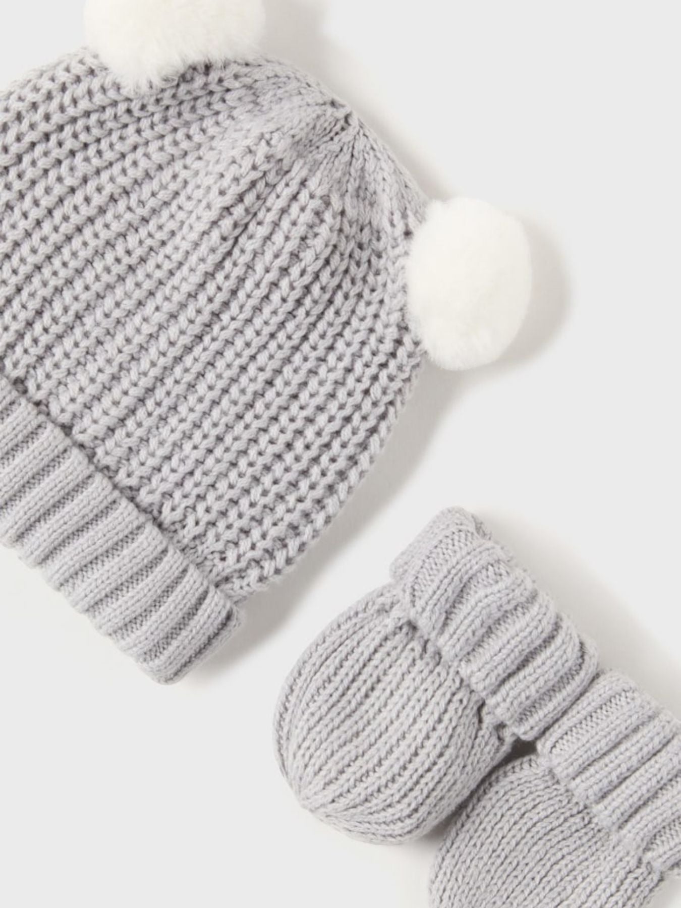 Compl. cappello, guanti trico Grigio 1J-9766/GR