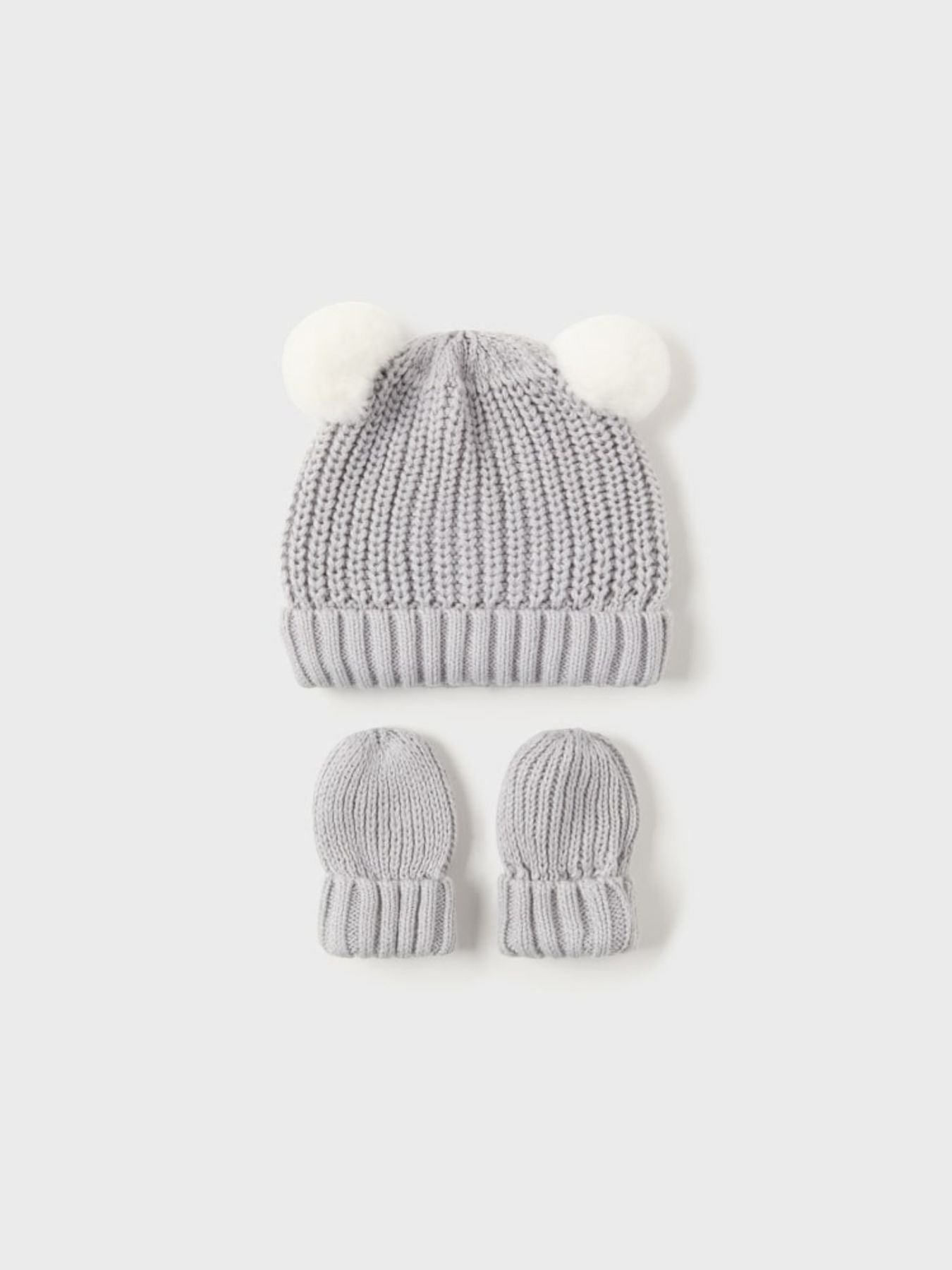 Compl. cappello, guanti trico Grigio 1J-9766/GR