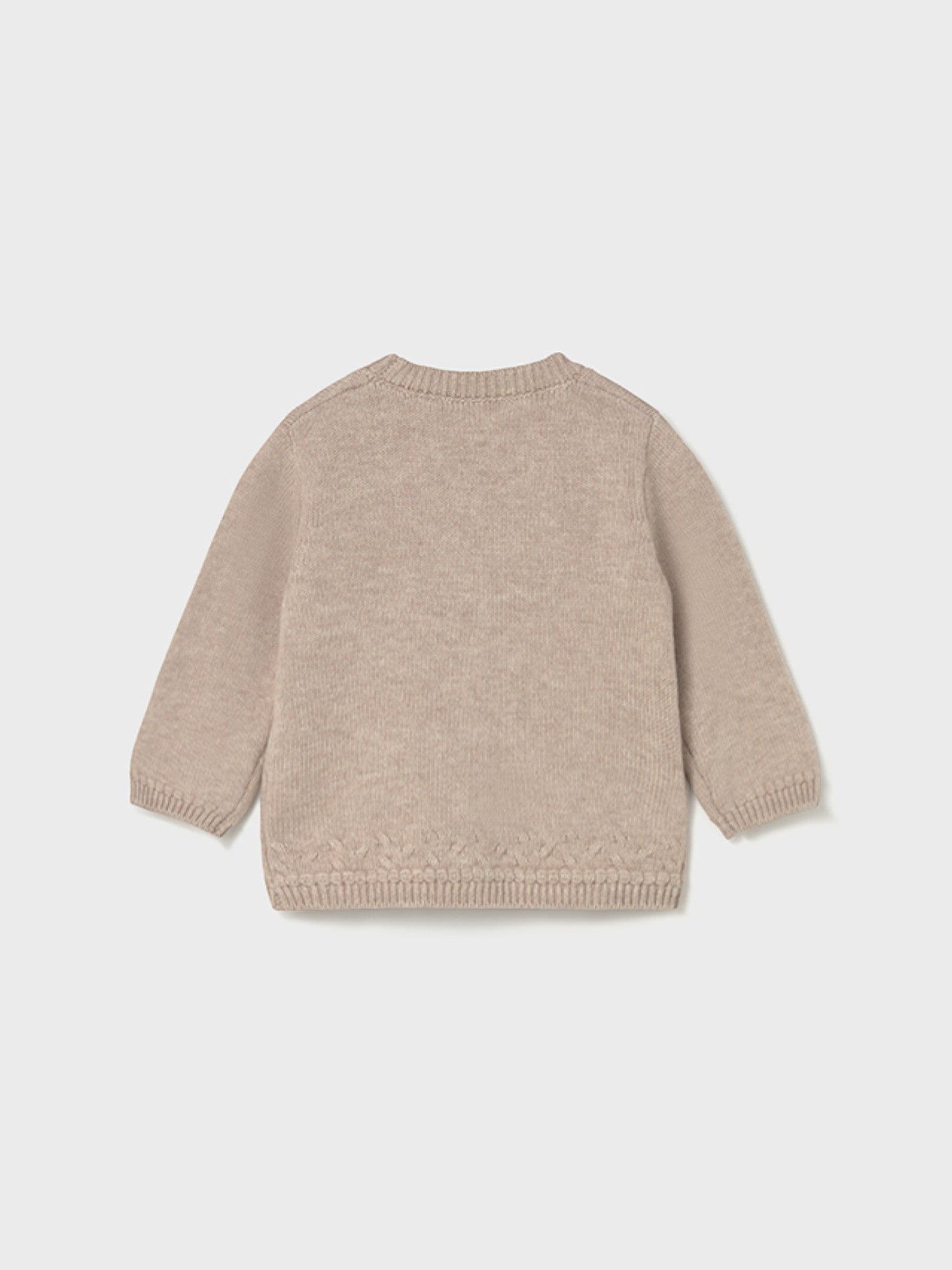 Cardigan Bimbo Beige Collo V Mayoral 2338/85 - NANÙ BABY - NANU' BABY
