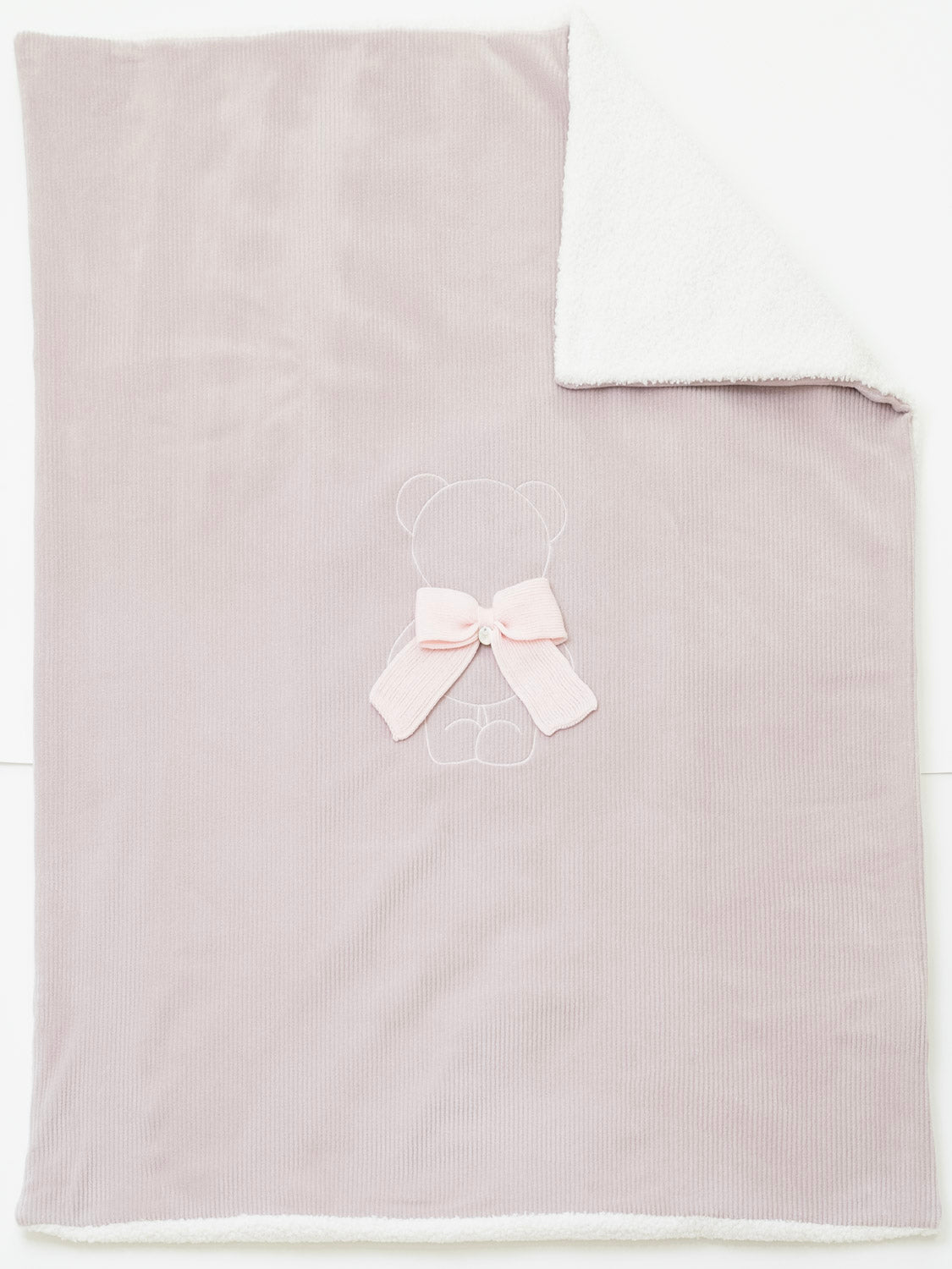 Coperta imbottita Neonata ROSA IN5981/R - NANU' BABY