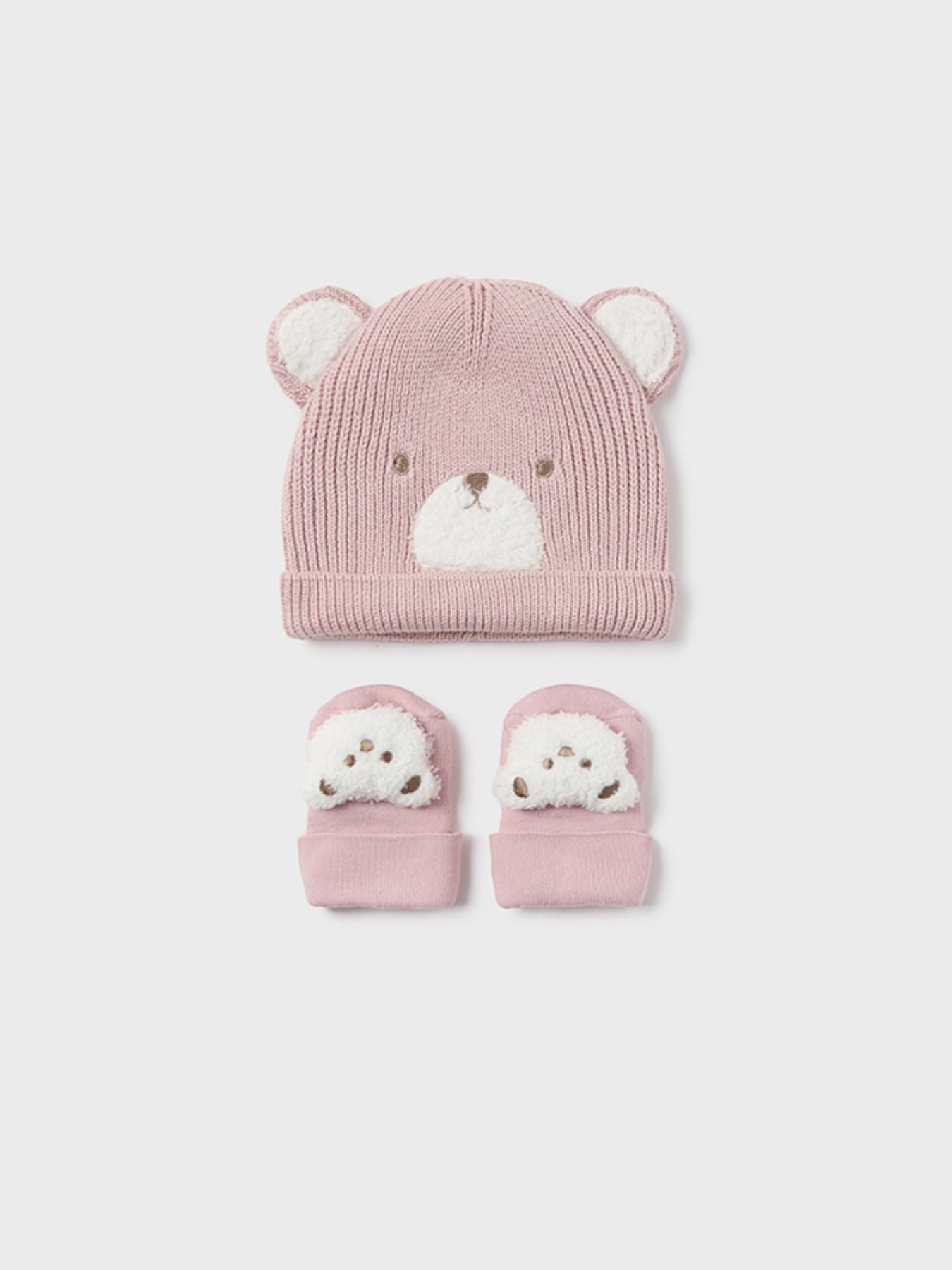 Set cappello e calzini ROSA 1G-9770/R