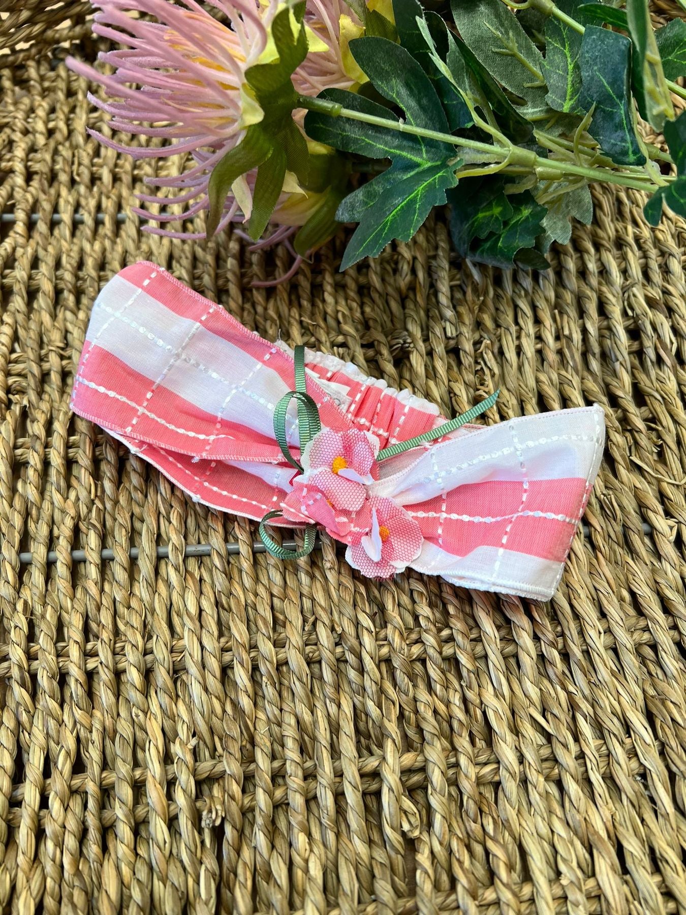 Fascia Bianco e Rosa Bianco 9681 - NANU' BABY