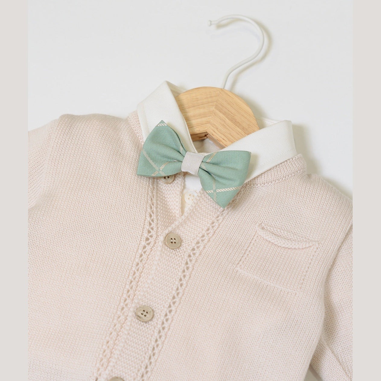 Completo Cerimonia Bimbo NATURAL IM21360L -  NANU' BABY