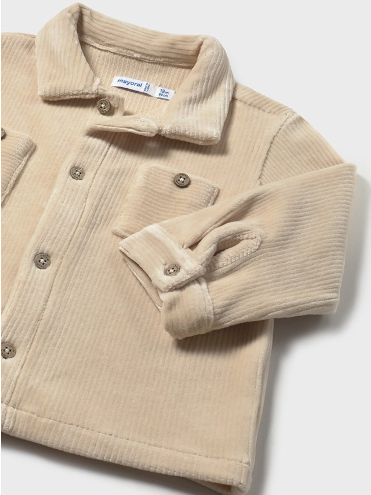 Camicia Bimbo Beige 2105/51 - NANU' BABY
