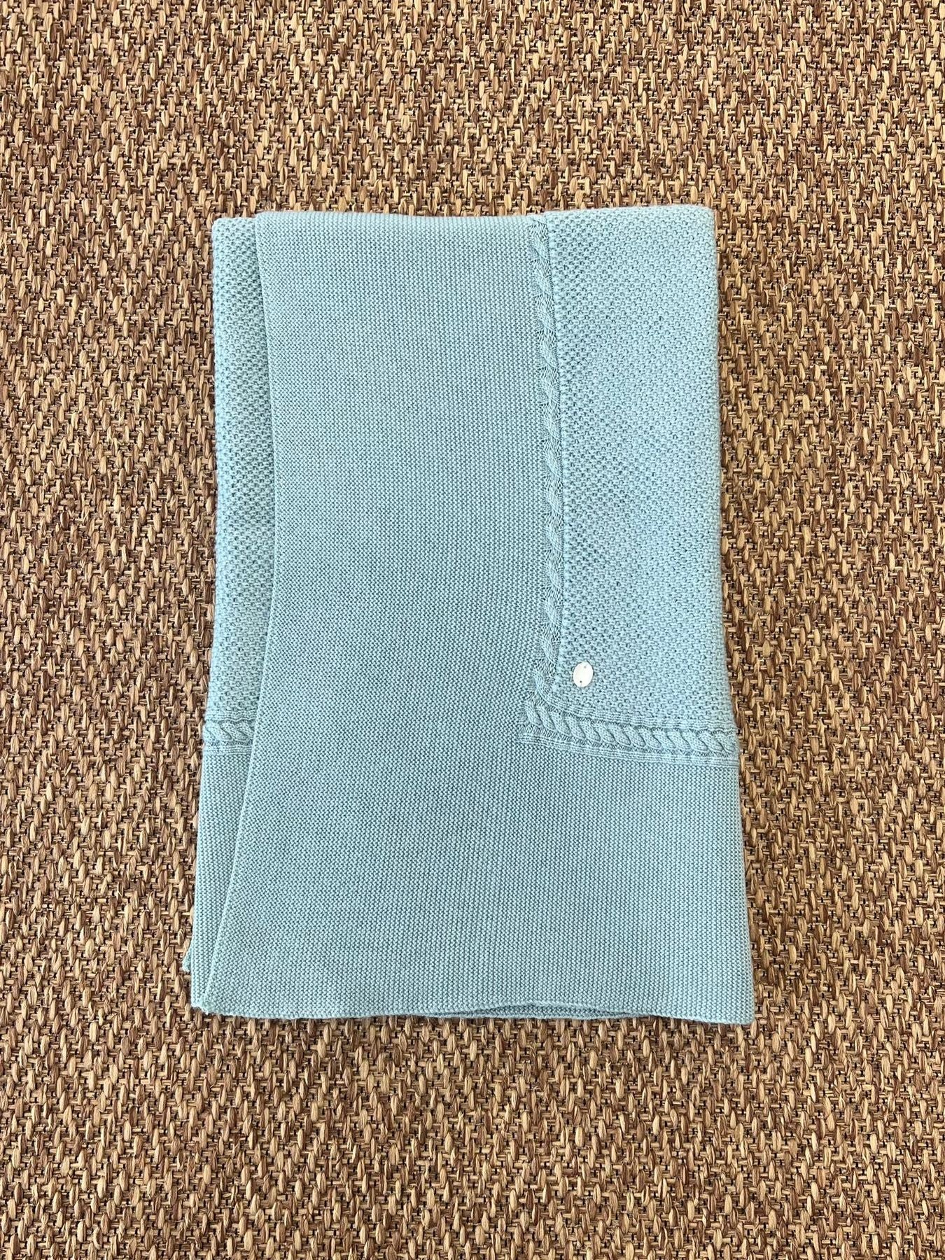 Coperta in maglia Verde Neonato VERDE L021-10204