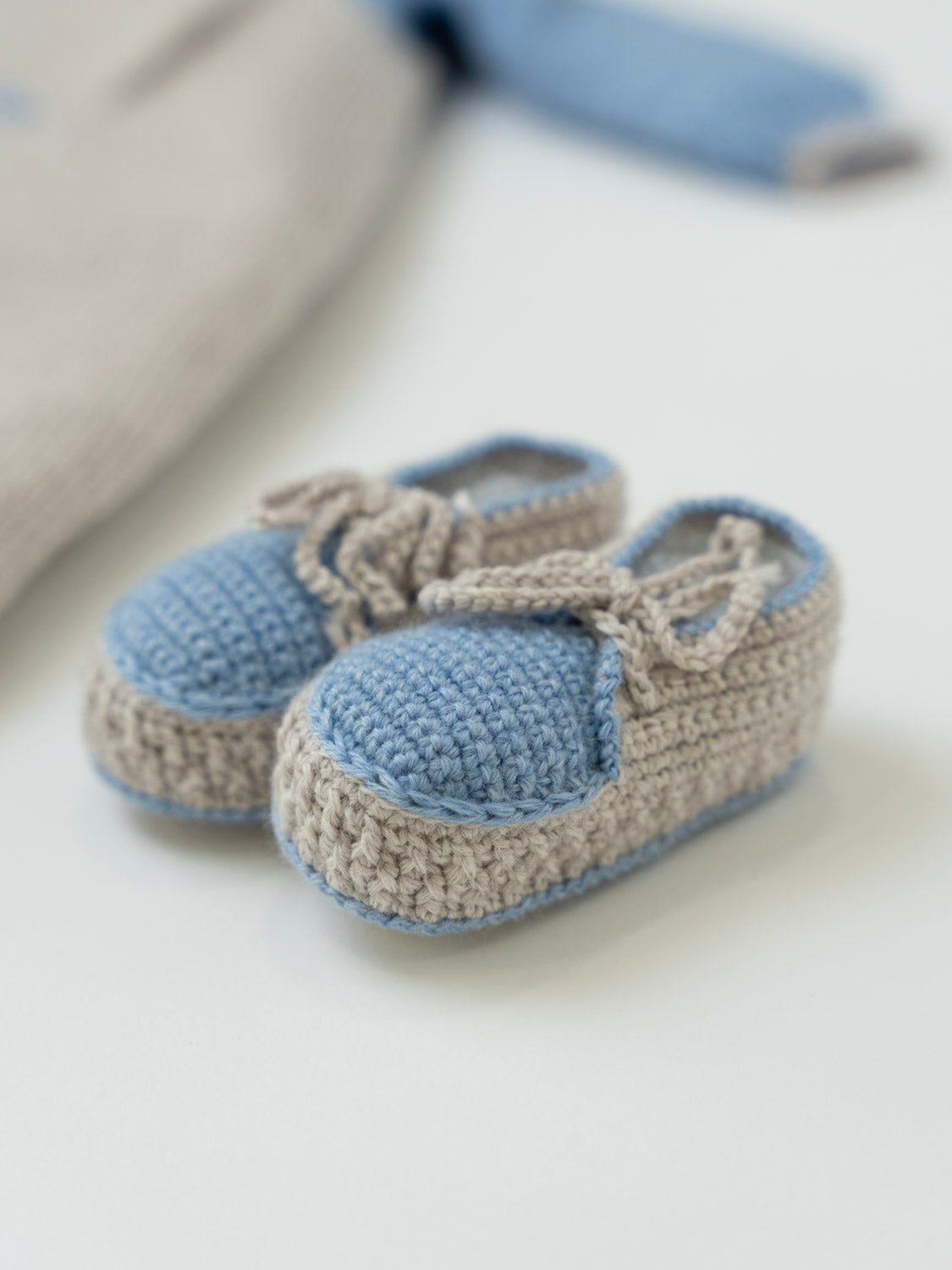Tutina e Babbucce Neonato CIELO BENNY/SL - NANU' BABY