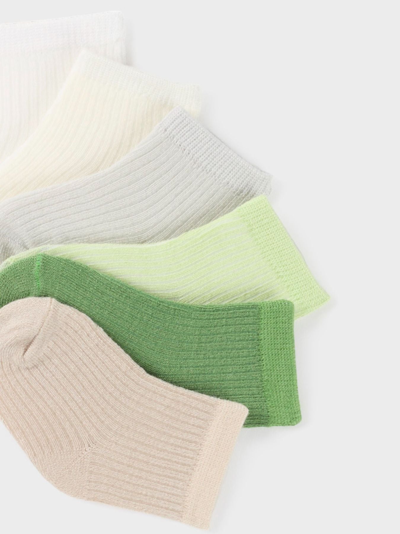 Set 6 calzini  VERDE 9707/V -  NANU' BABY