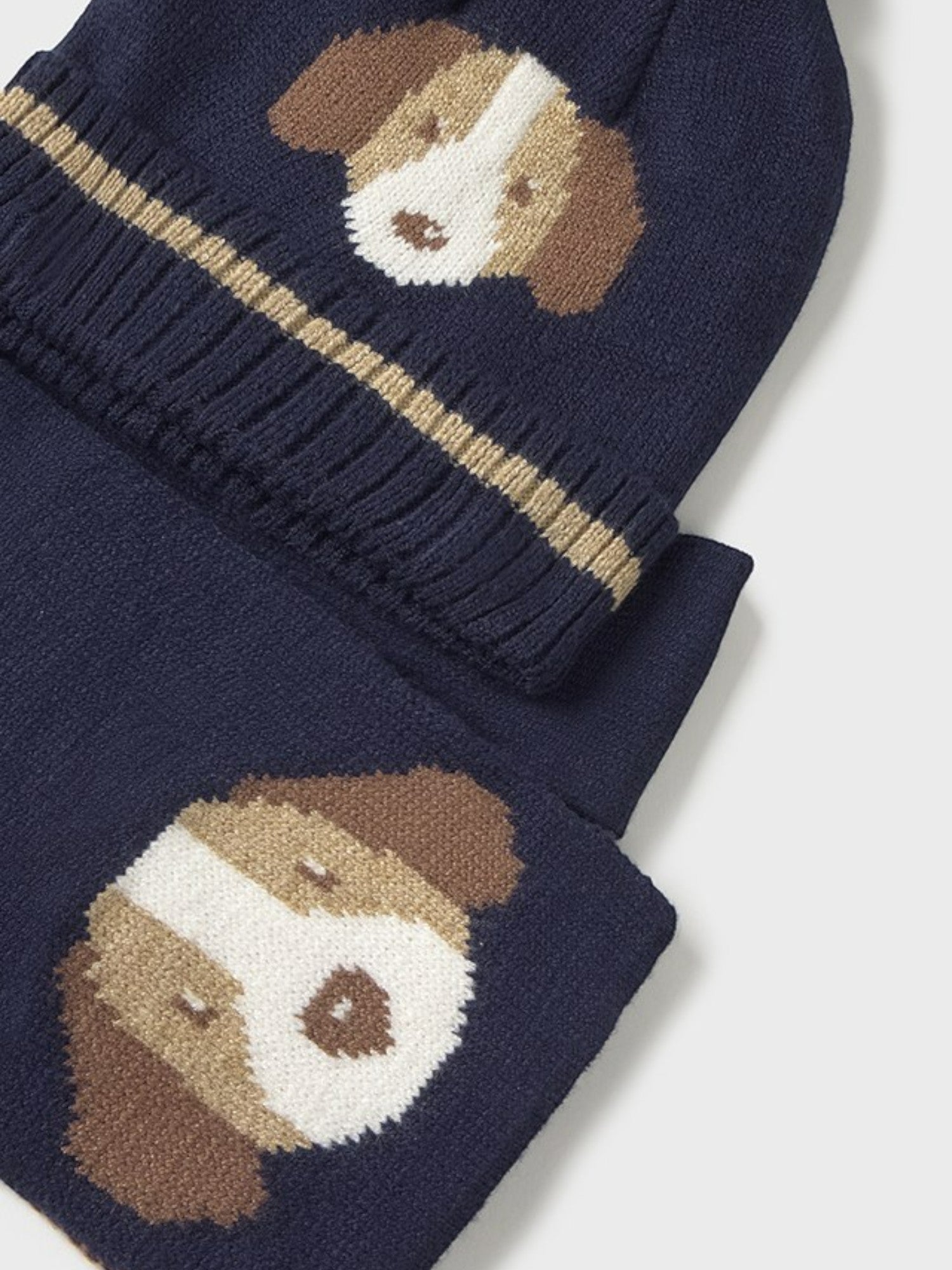 Comp.cappello e sciarpa Blu 10018/63