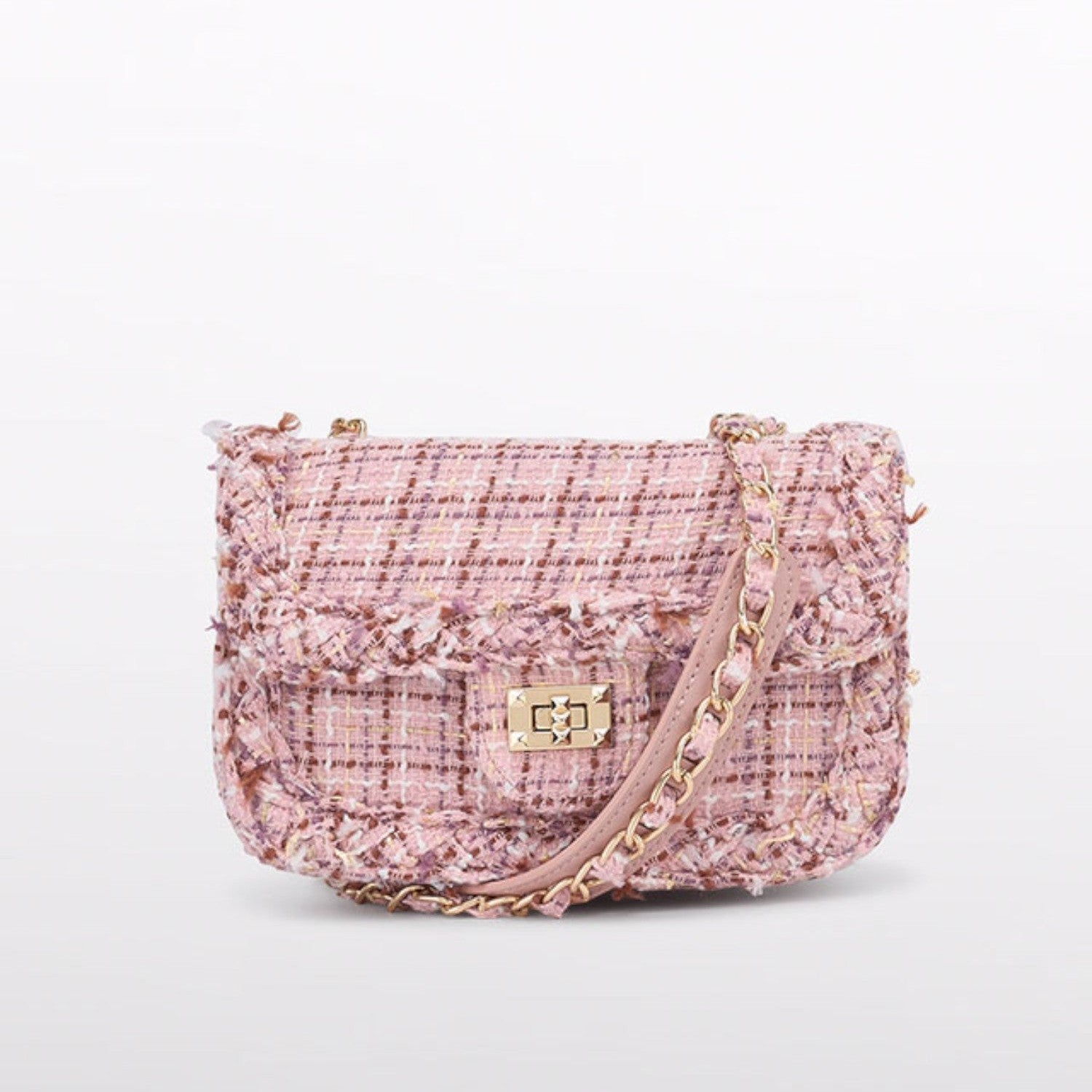 Borsa tweed Bimba Rosa 5982/19 -  NANU' BABY