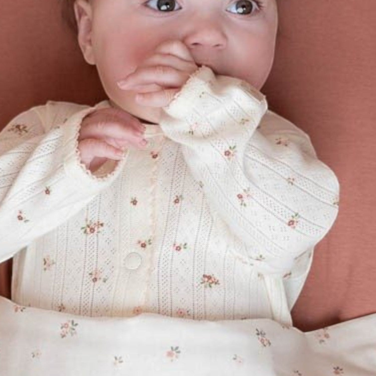 Coperta trapuntata per culla Neonata BIANCO TE12294031 -  NANU' BABY