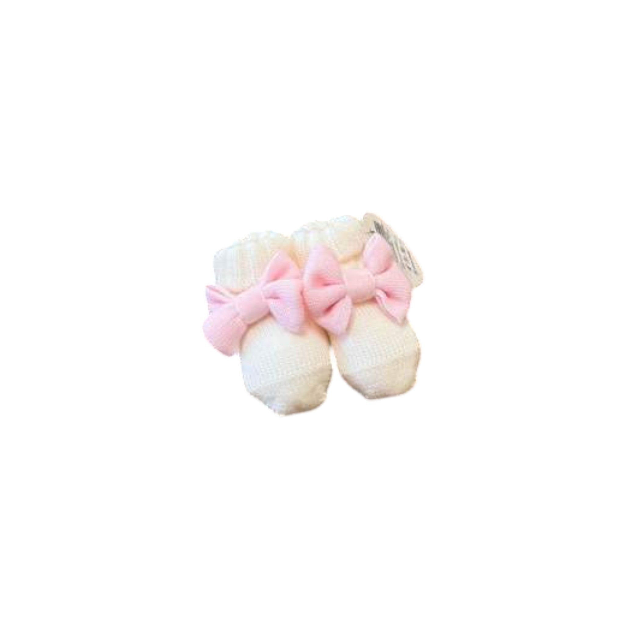 Double Bow Pure Wool Baby Slippers BABY LORD 722