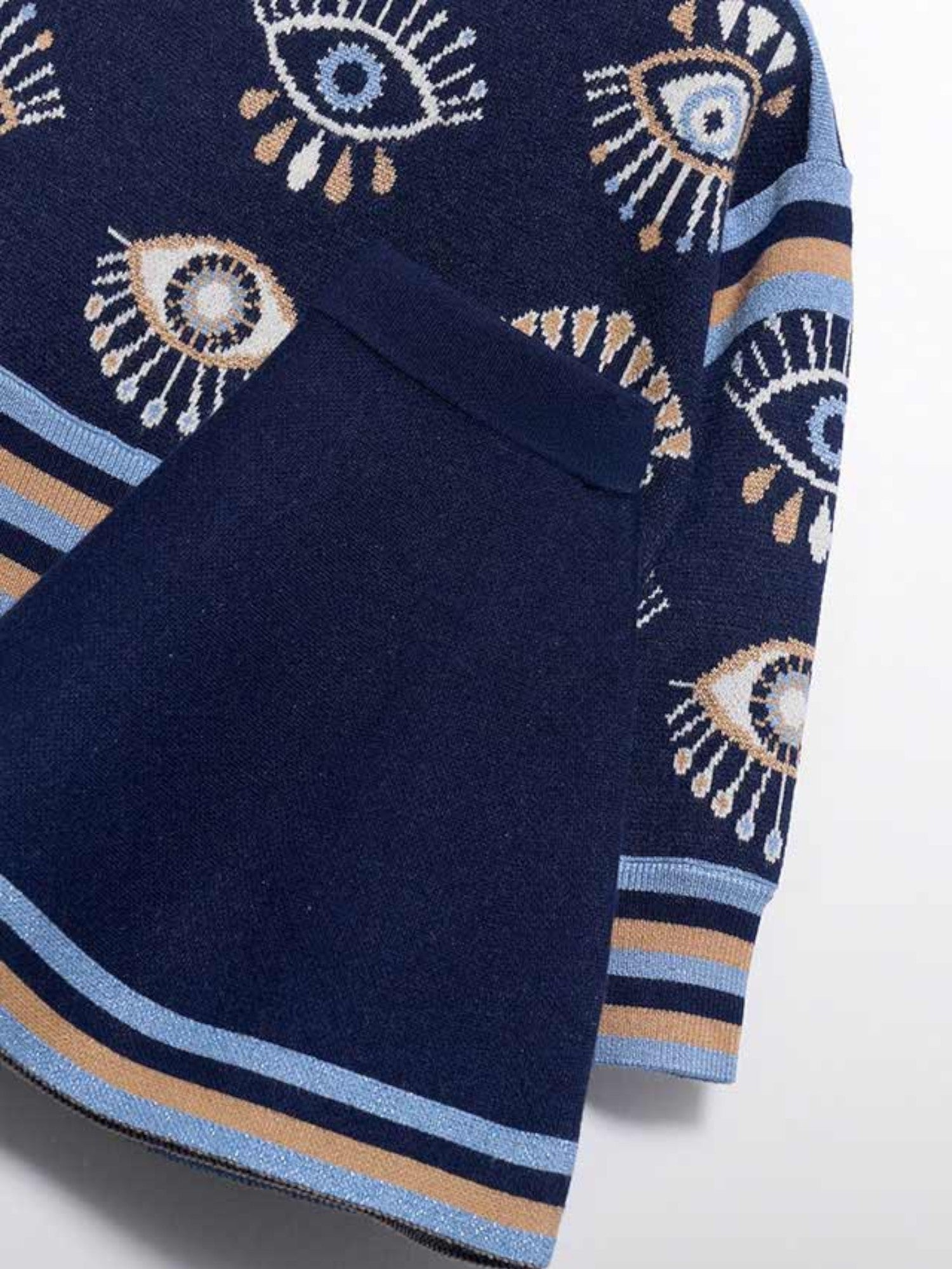 Compl. tricot gonna jacquard Bimba Blu 5540/4 - NANU' BABY