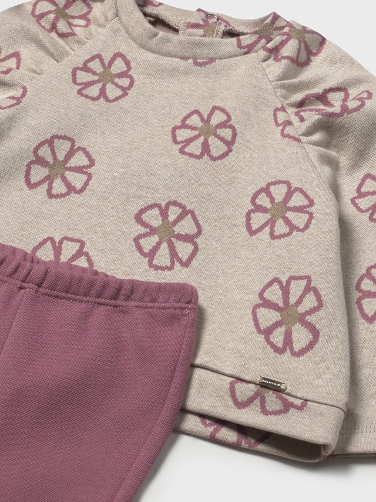 Completo leggings pullover Bimba Rosa 2742/49 - NANU' BABY